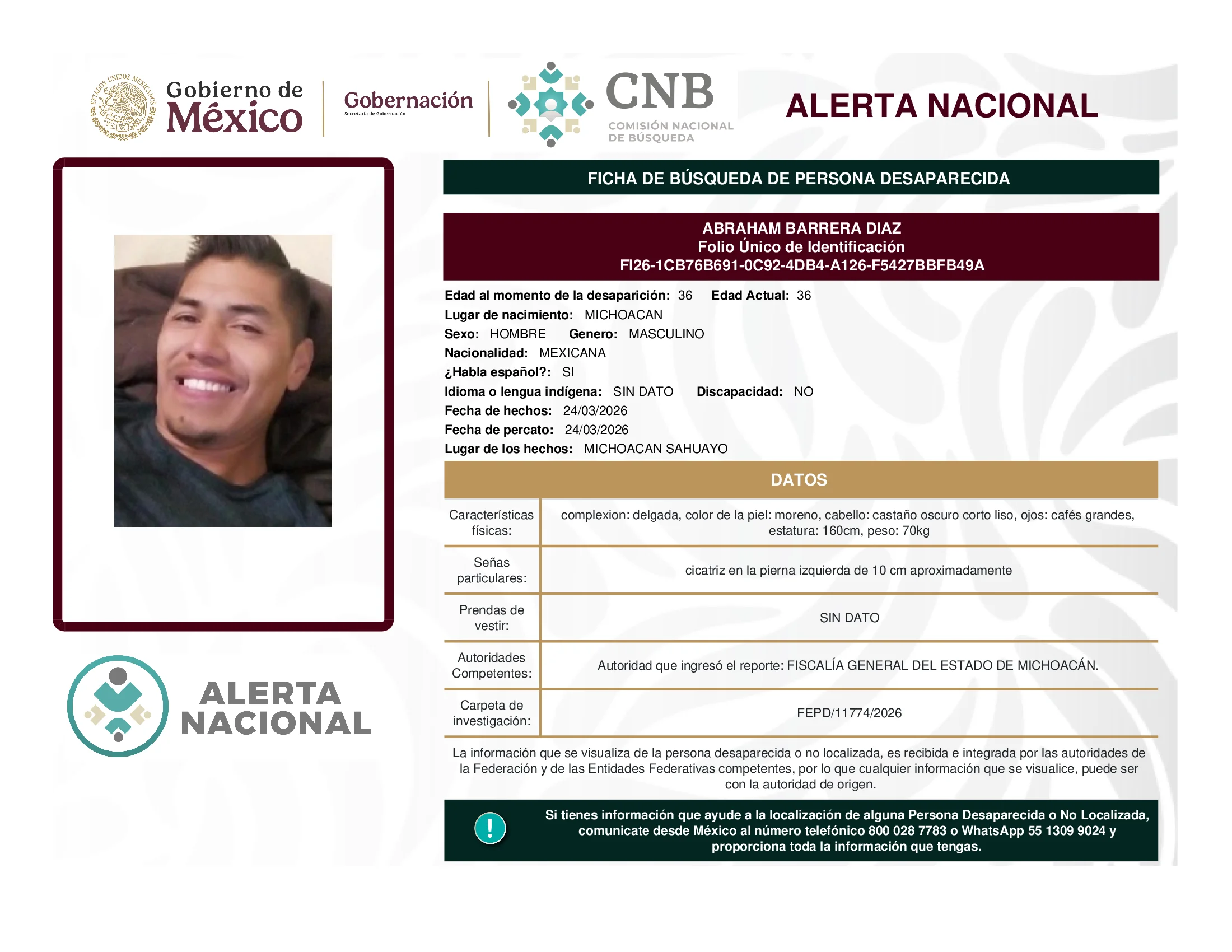 Abraham Barrera Diaz