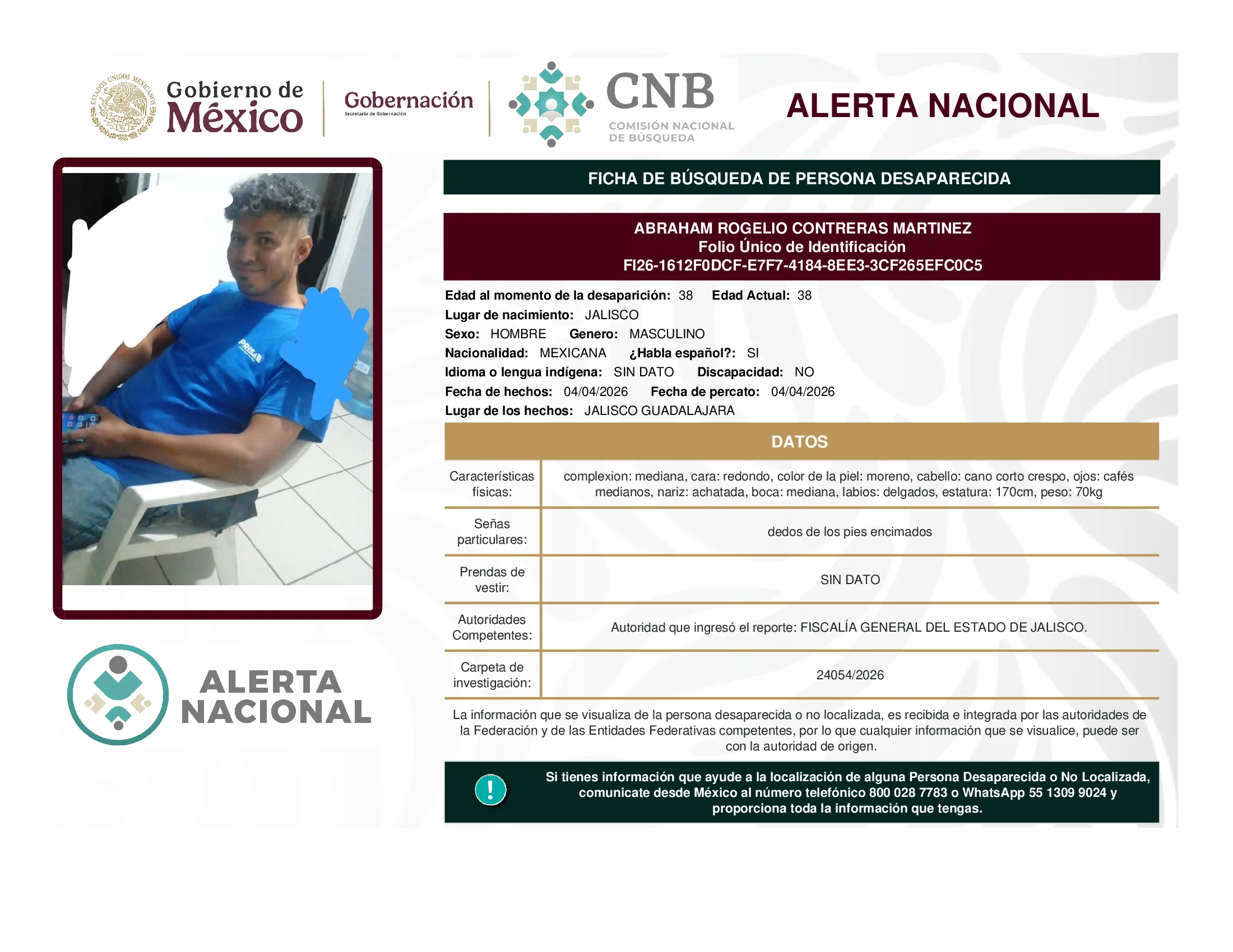 Abraham Rogelio Contreras Martinez