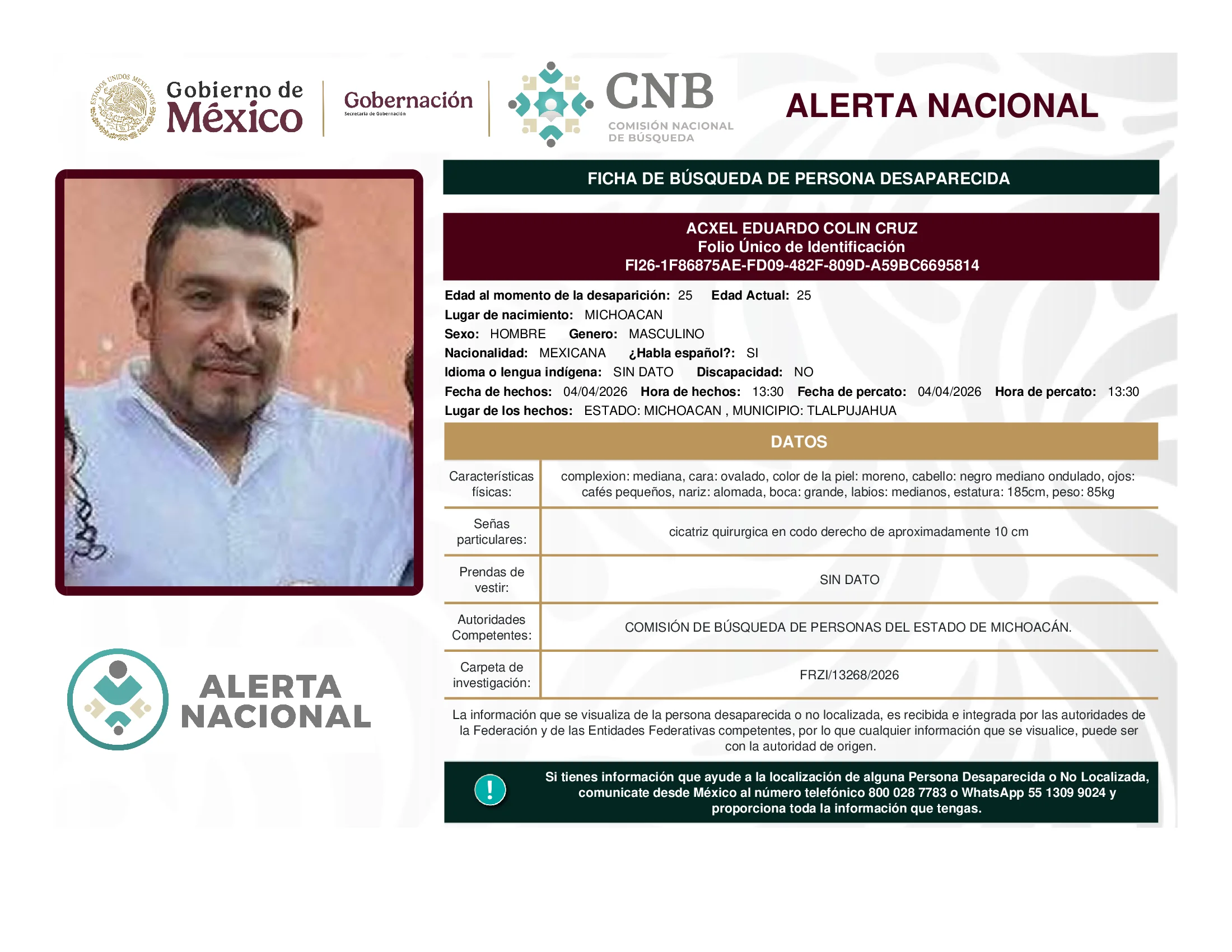 Acxel Eduardo Colin Cruz