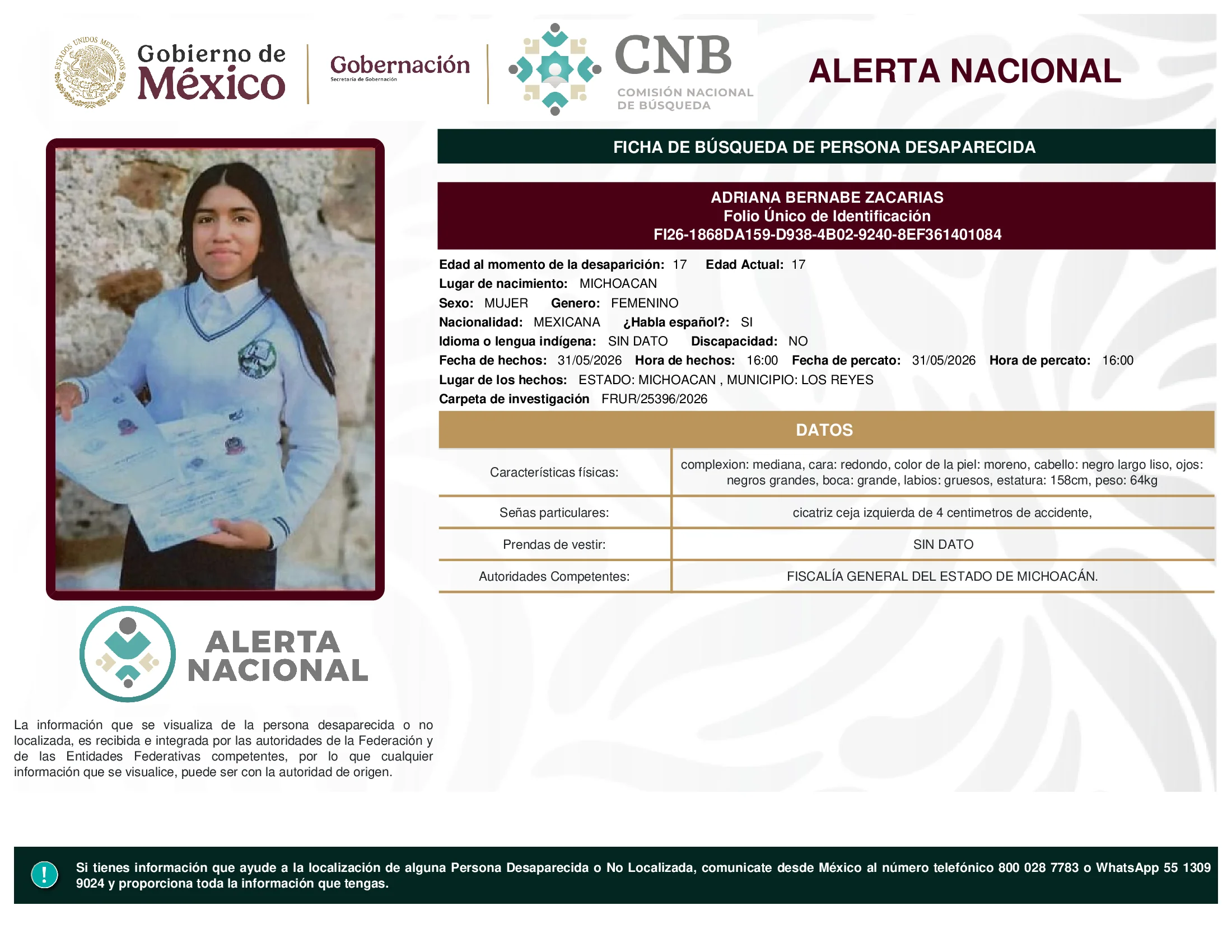 Adriana Bernabe Zacarias