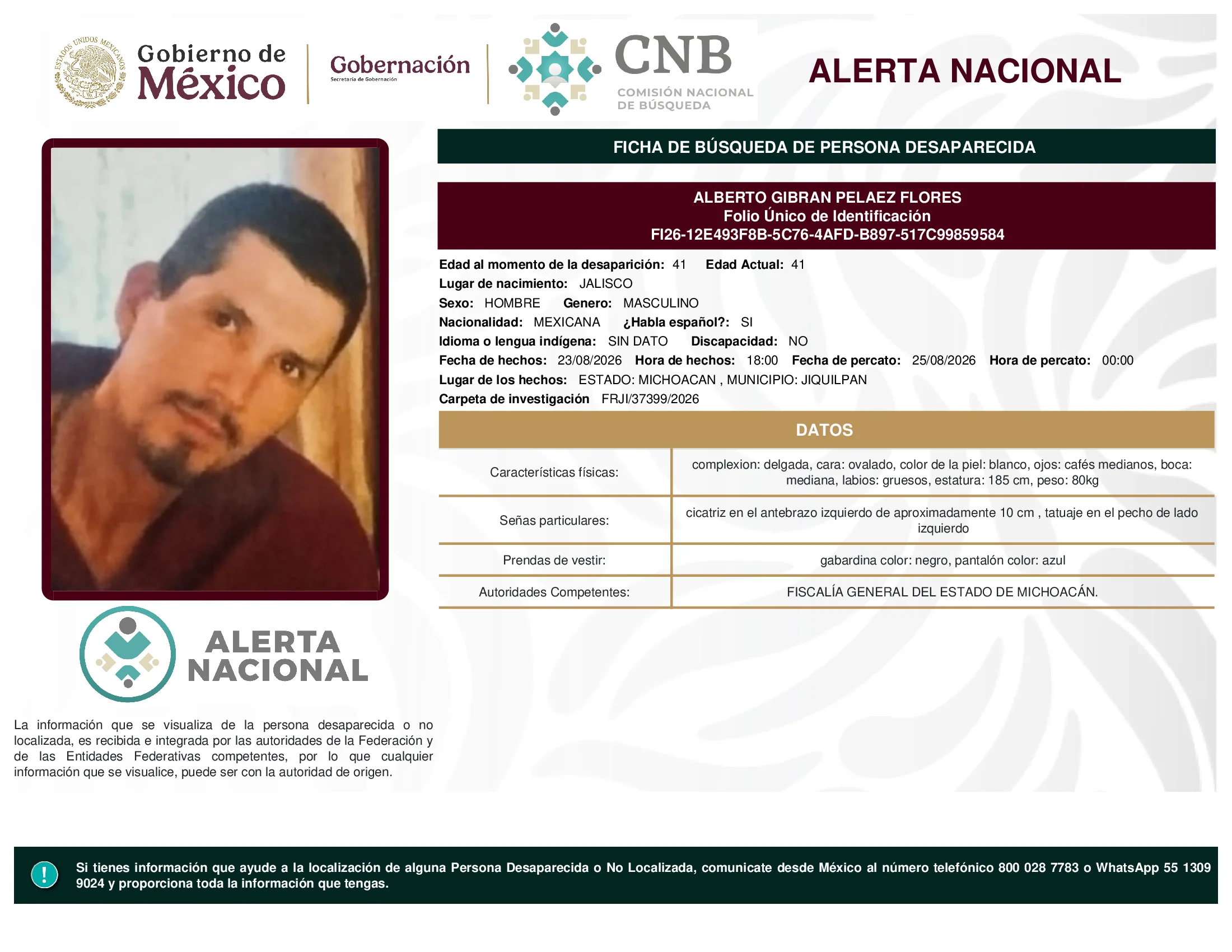 Alberto Gibran Pelaez Flores