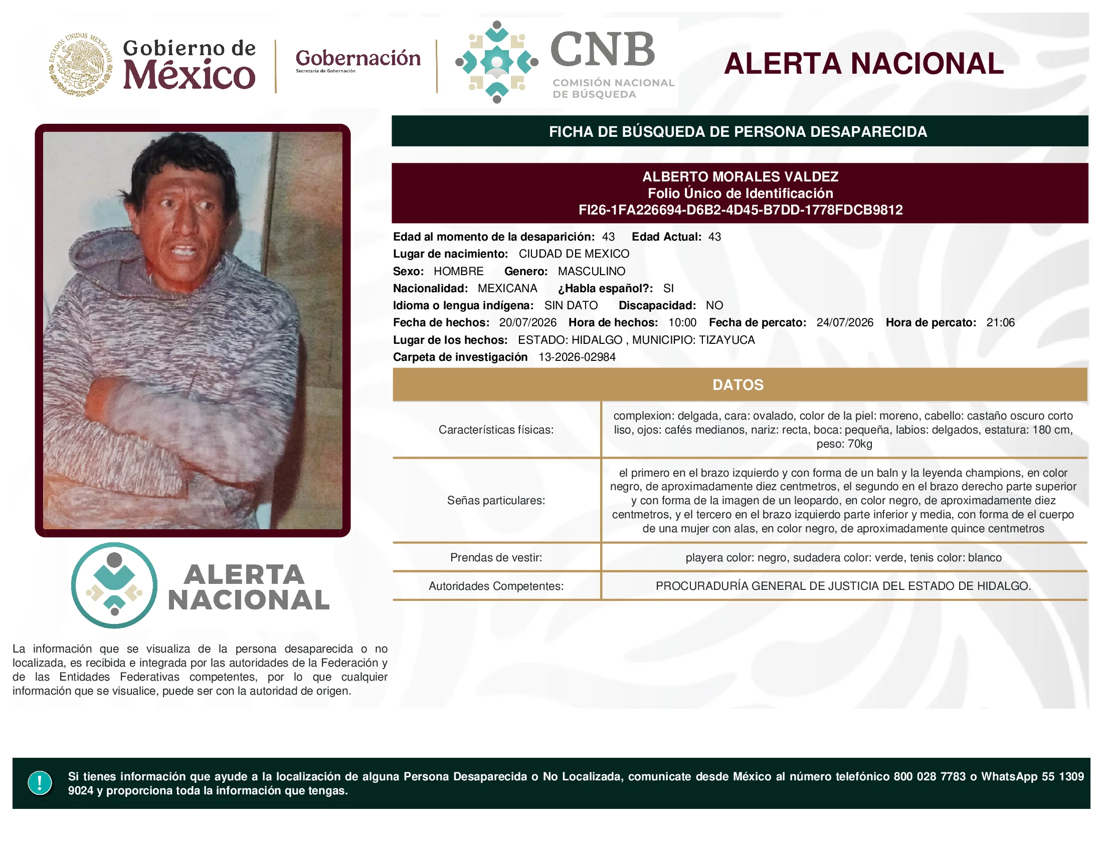 Alberto Morales Valdez