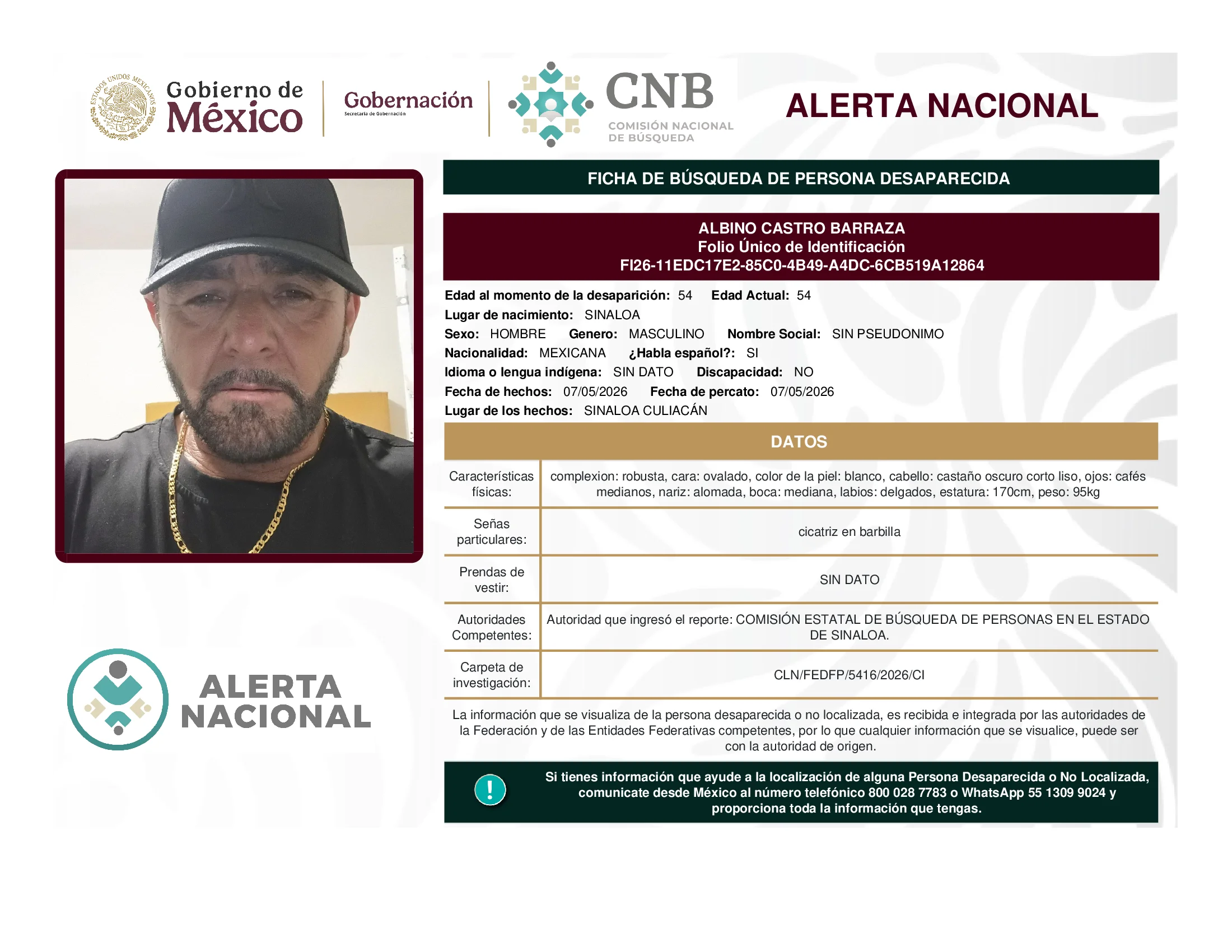 Albino Castro Barraza