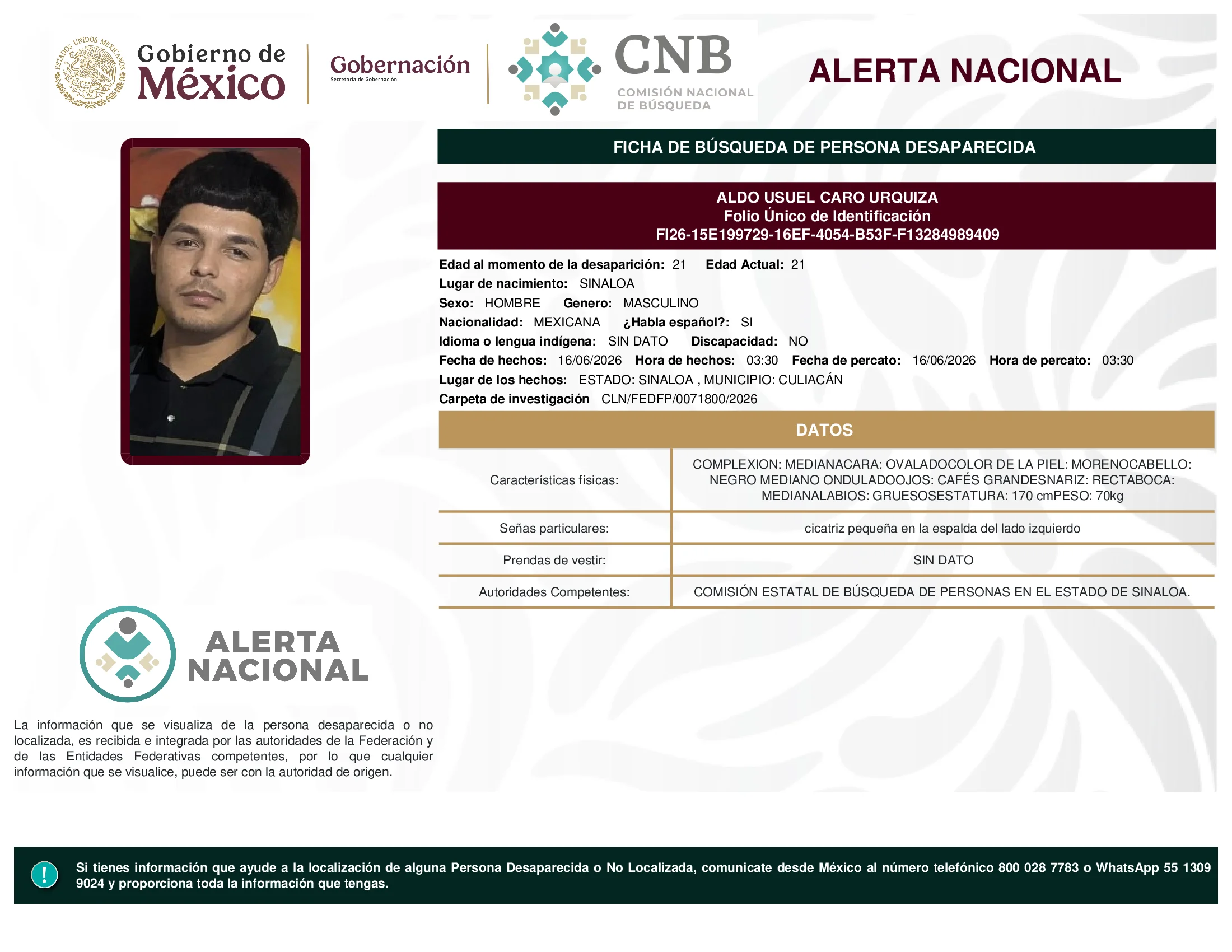 Aldo Usuel Caro Urquiza