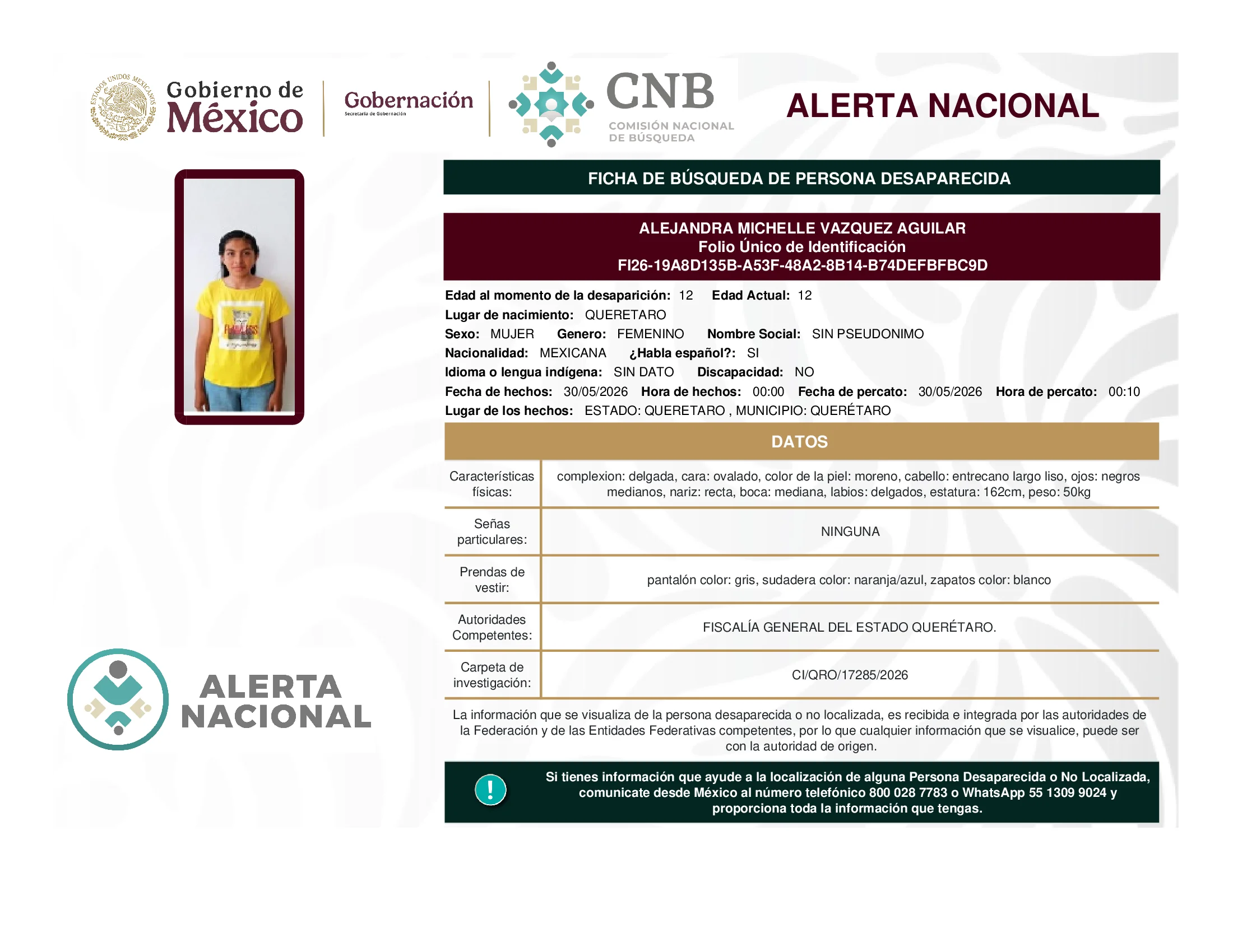 Alejandra Michelle Vazquez Aguilar