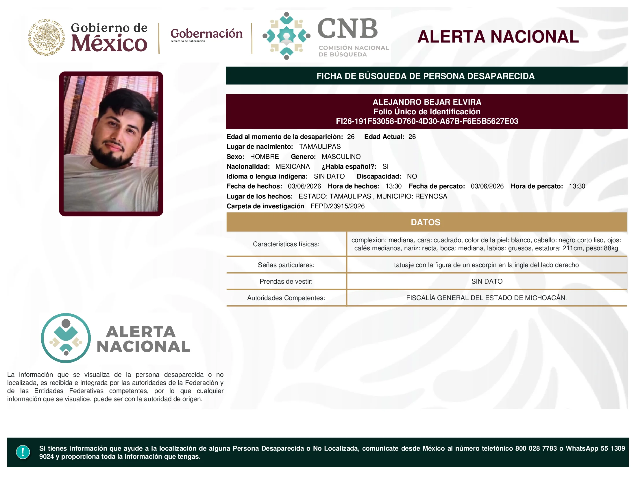 Alejandro Bejar Elvira