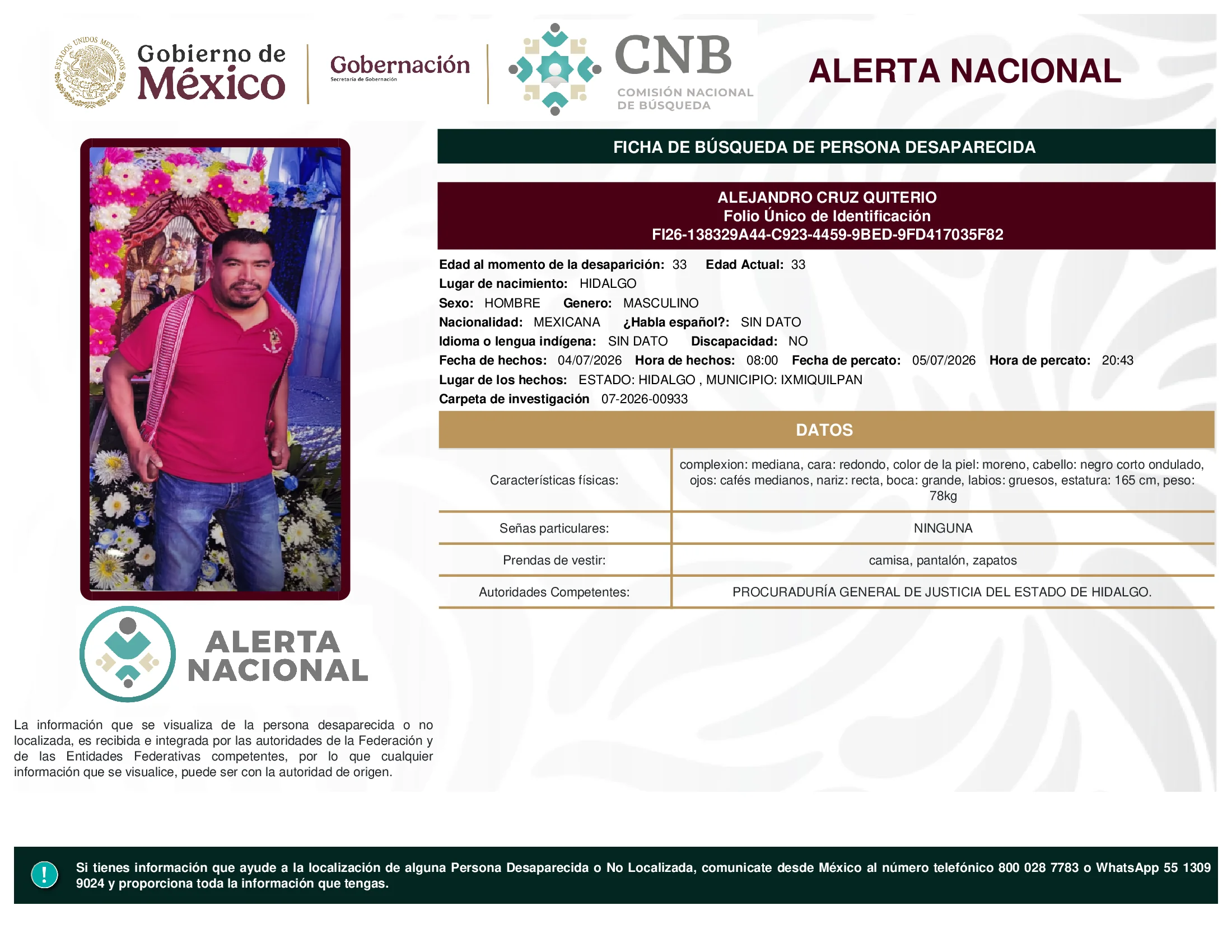 Alejandro Cruz Quiterio