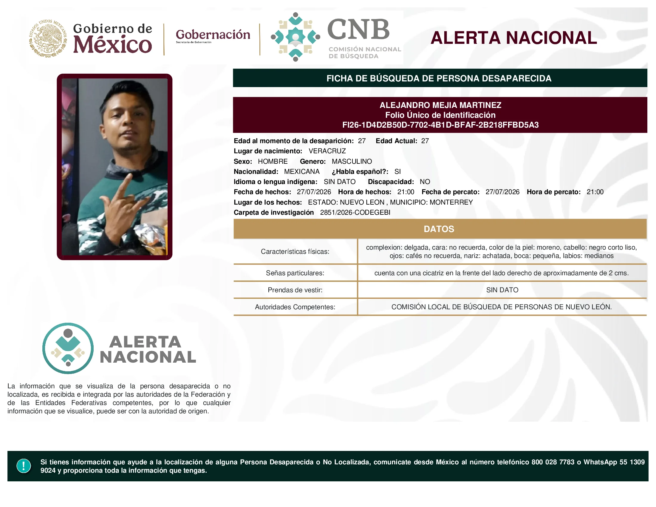 Alejandro Mejia Martinez