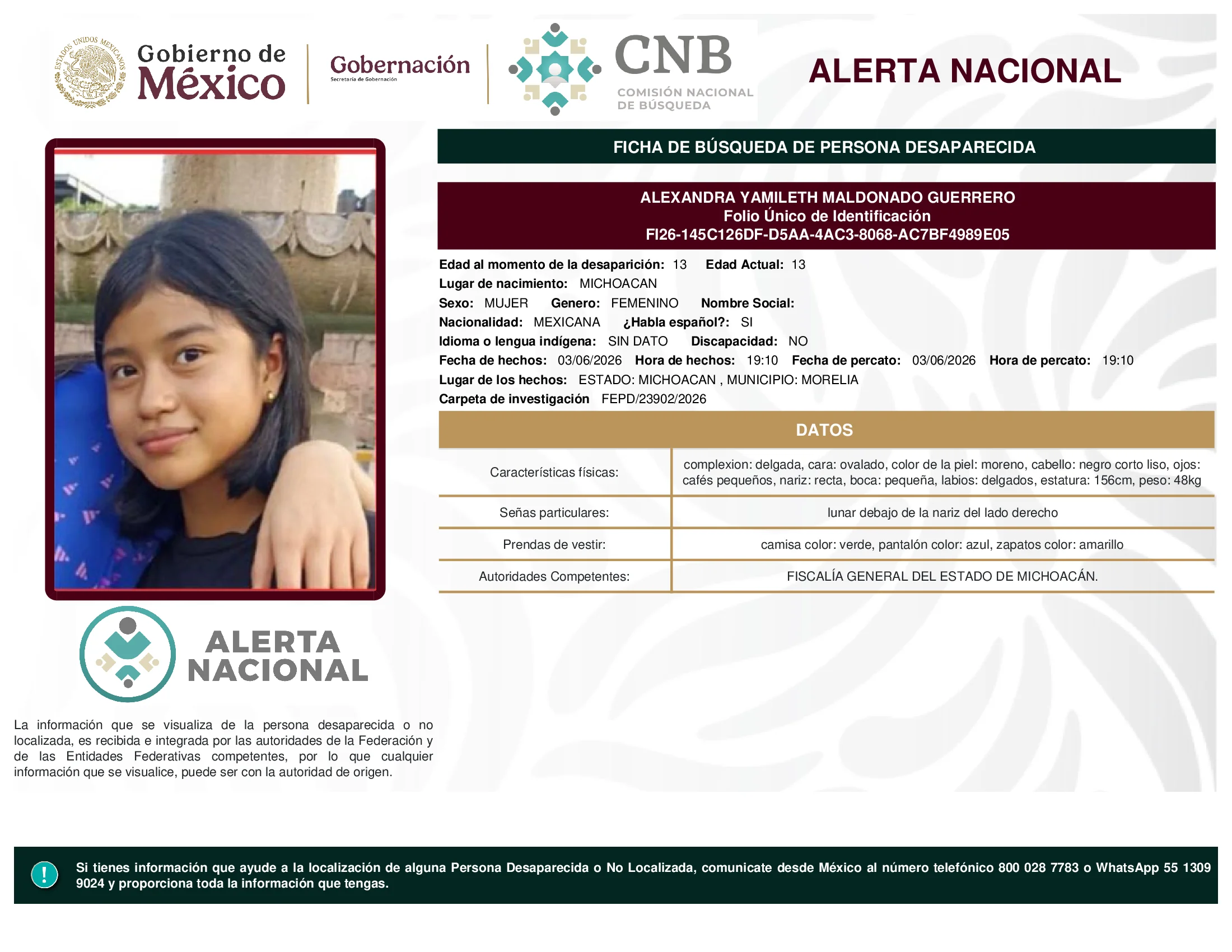 Alexandra Yamileth Maldonado Guerrero