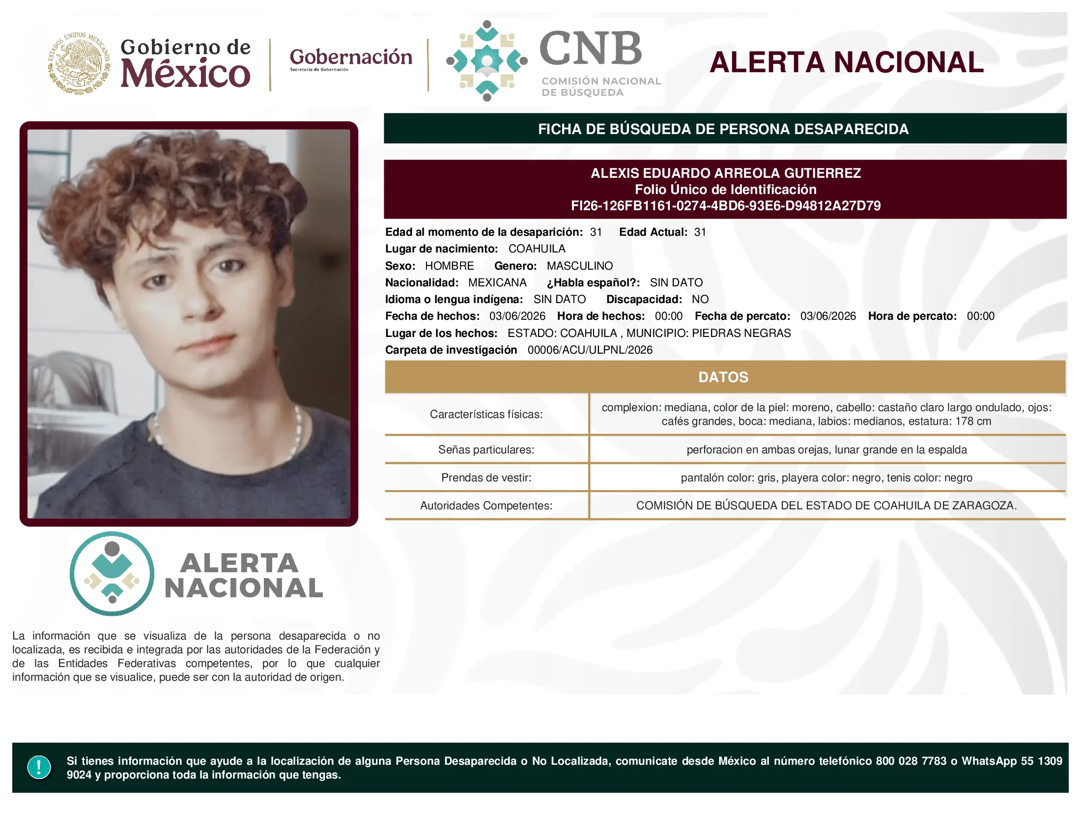 Alexis Eduardo Arreola Gutierrez
