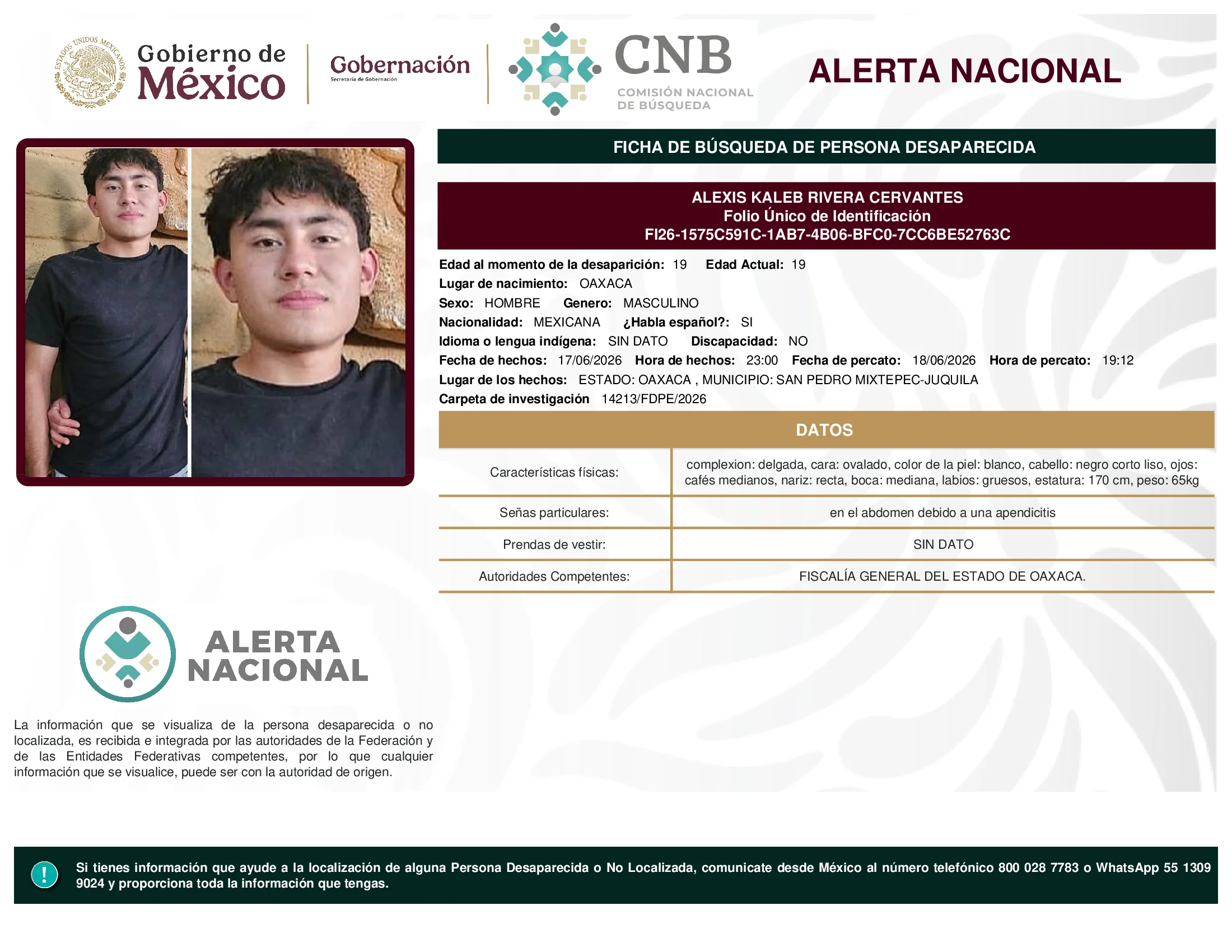 Alexis Kaleb Rivera Cervantes