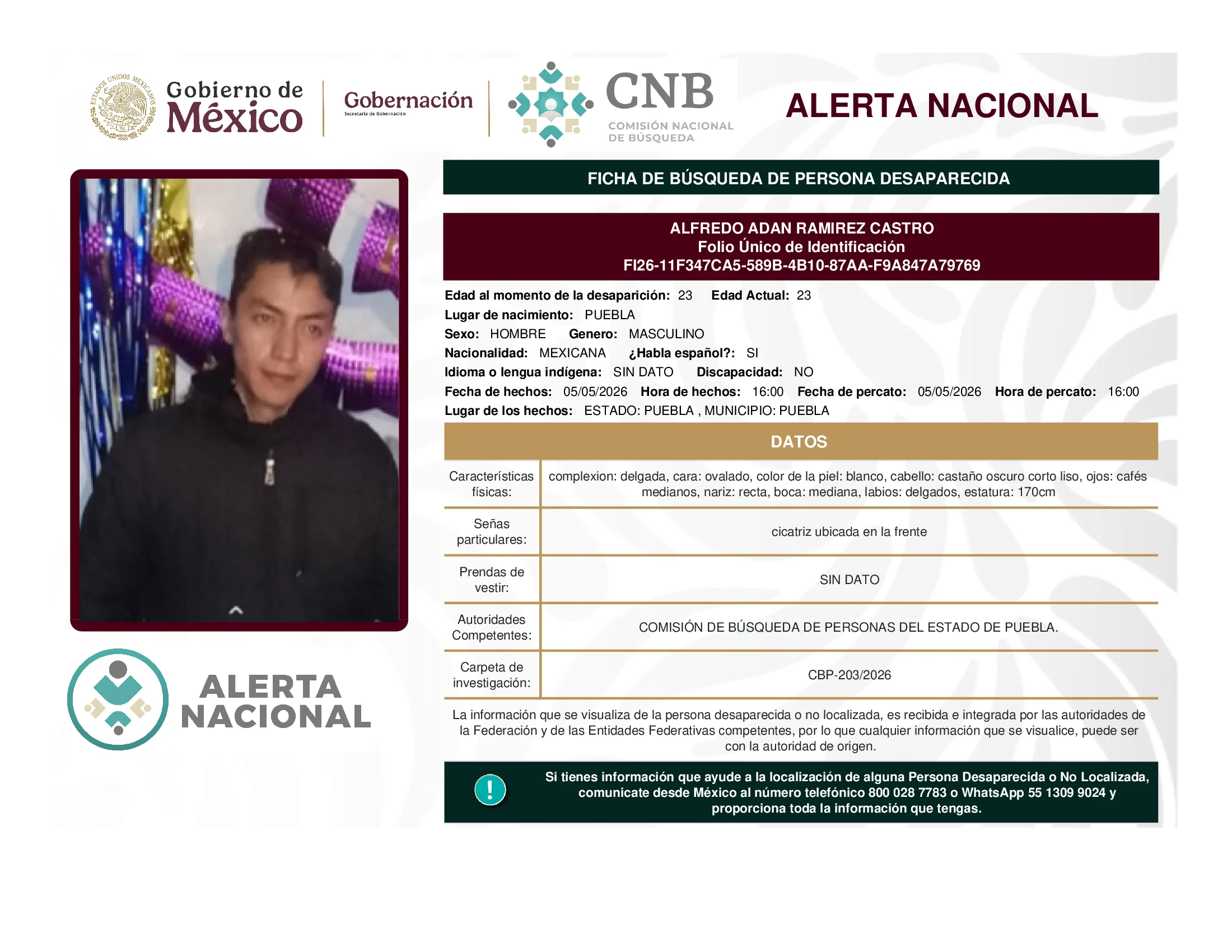 Alfredo Adan Ramirez Castro
