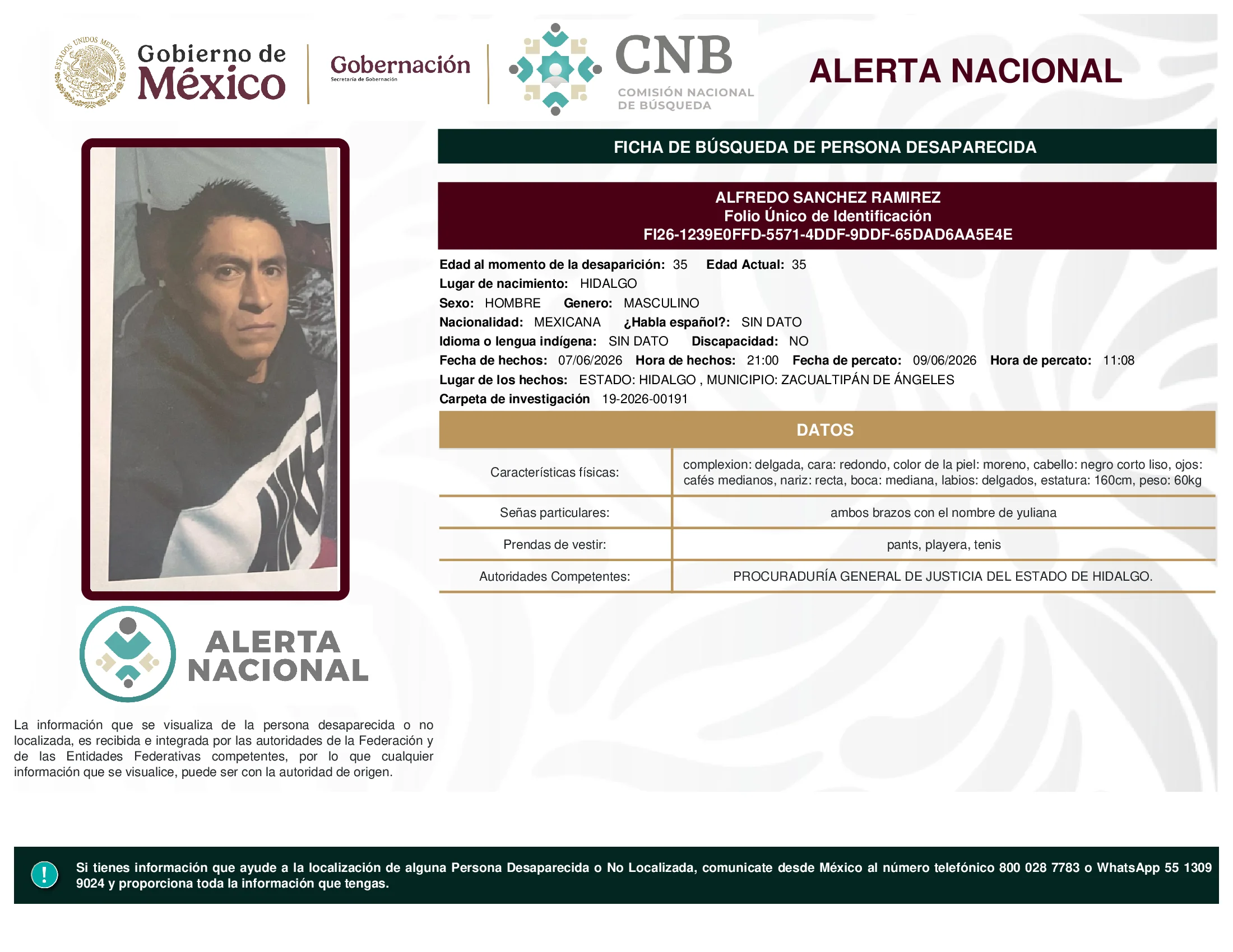 Alfredo Sanchez Ramirez