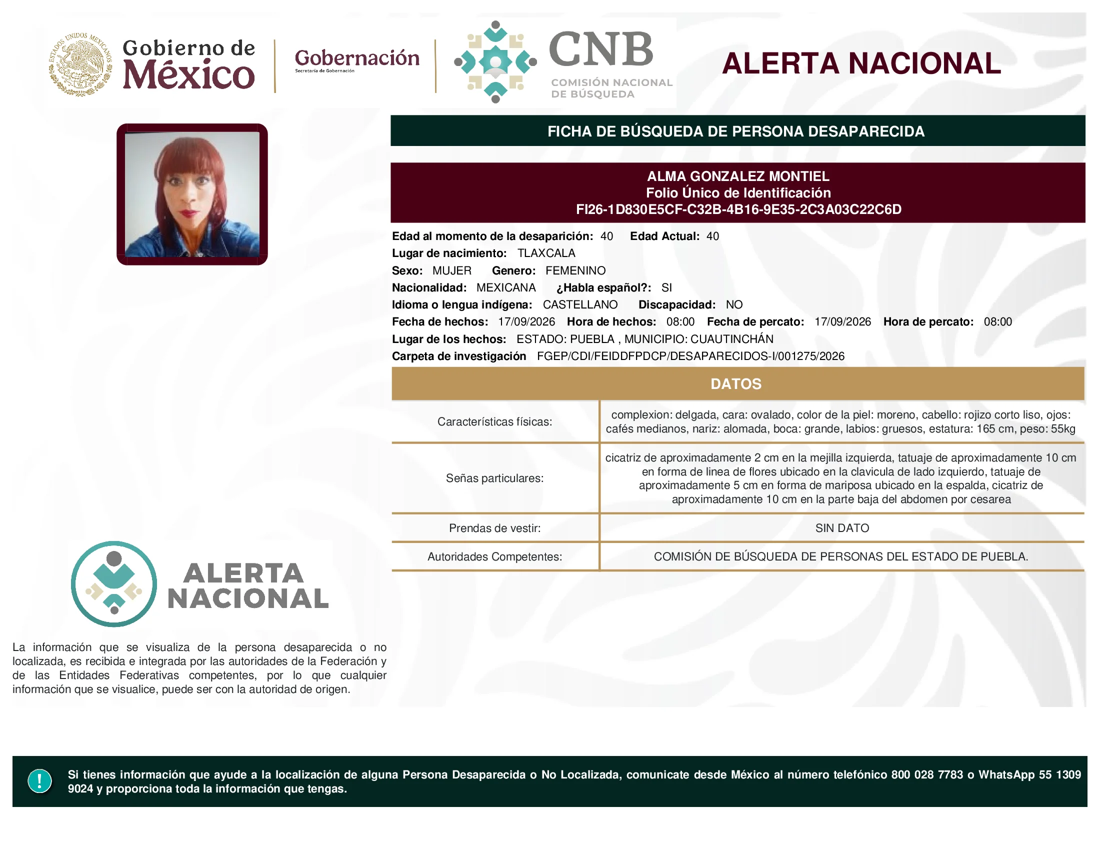 Alma Gonzalez Montiel