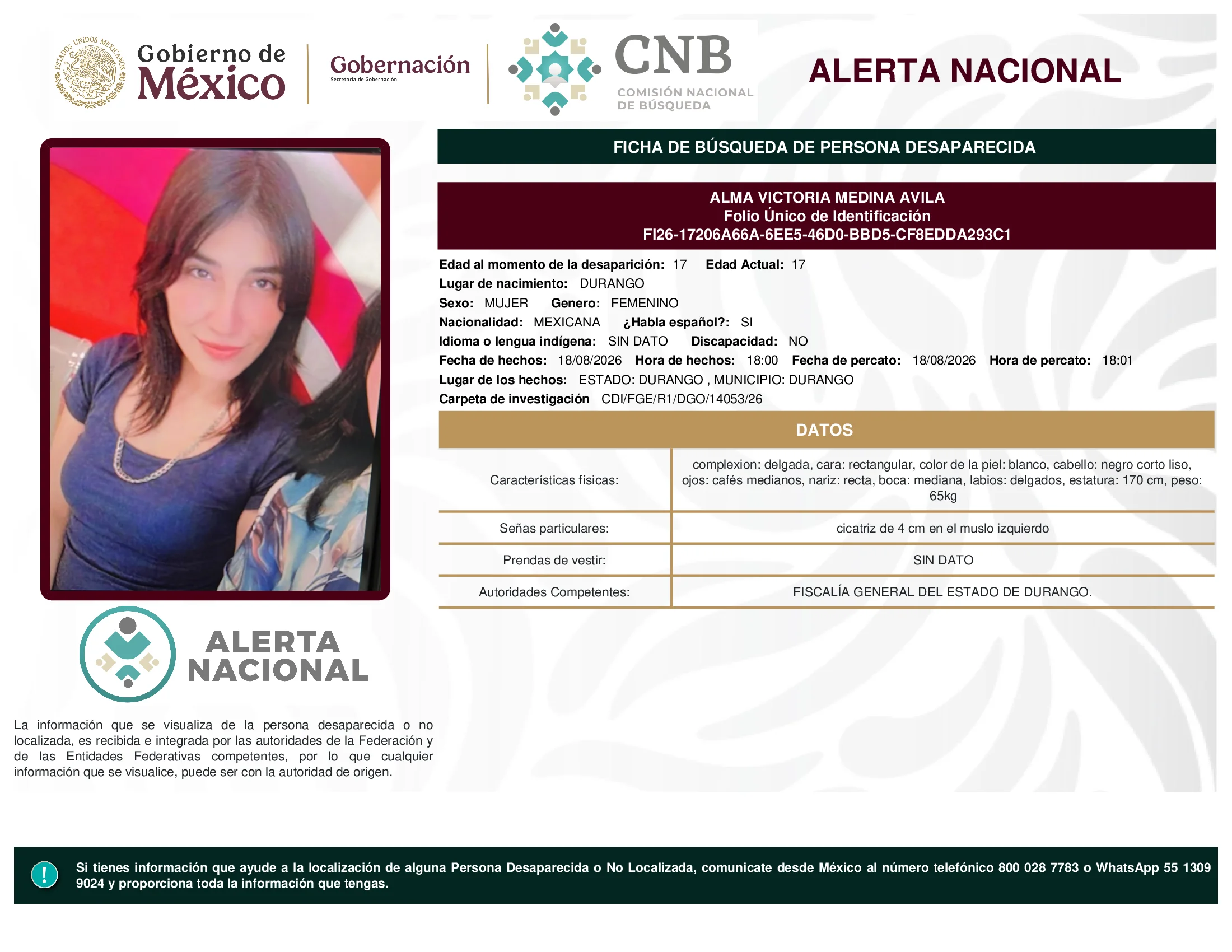 Alma Victoria Medina Avila