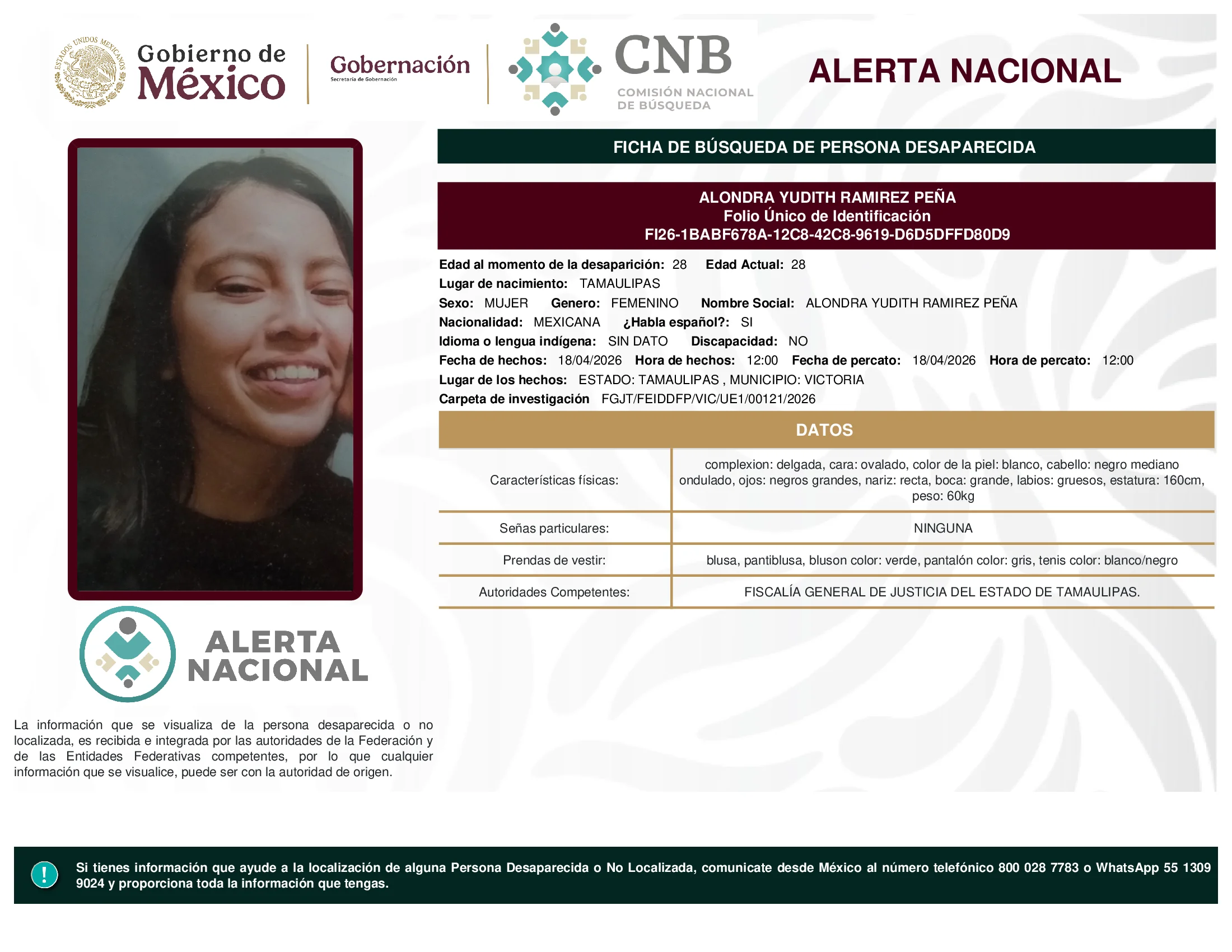 Alondra Yudith Ramirez Peña
