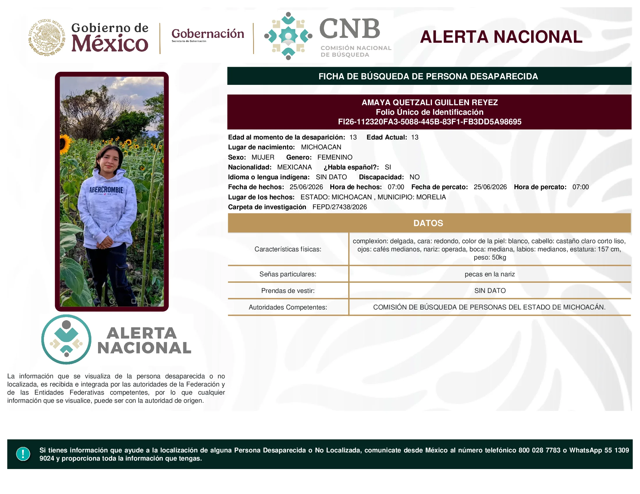 Amaya Quetzali Guillen Reyez
