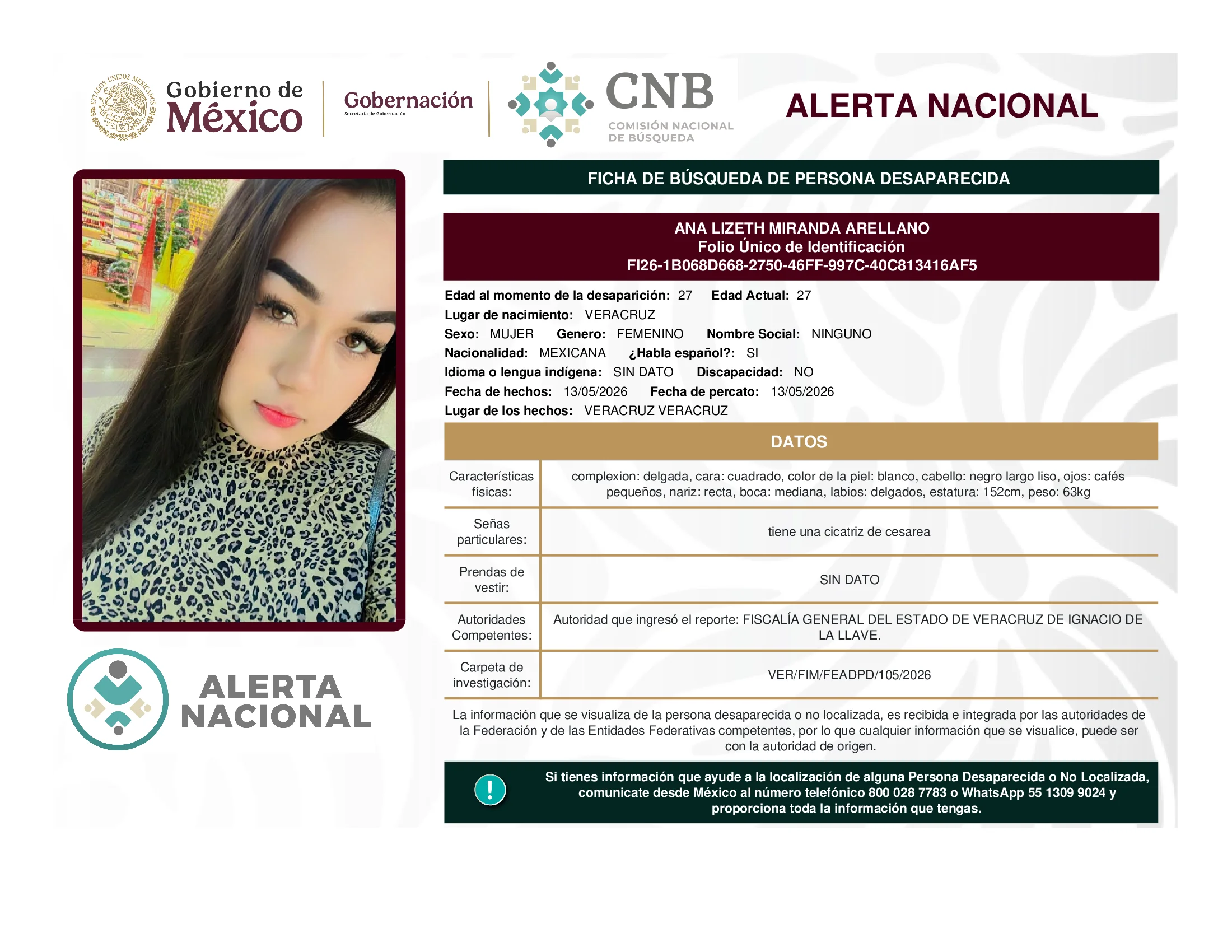 Ana Lizeth Miranda Arellano