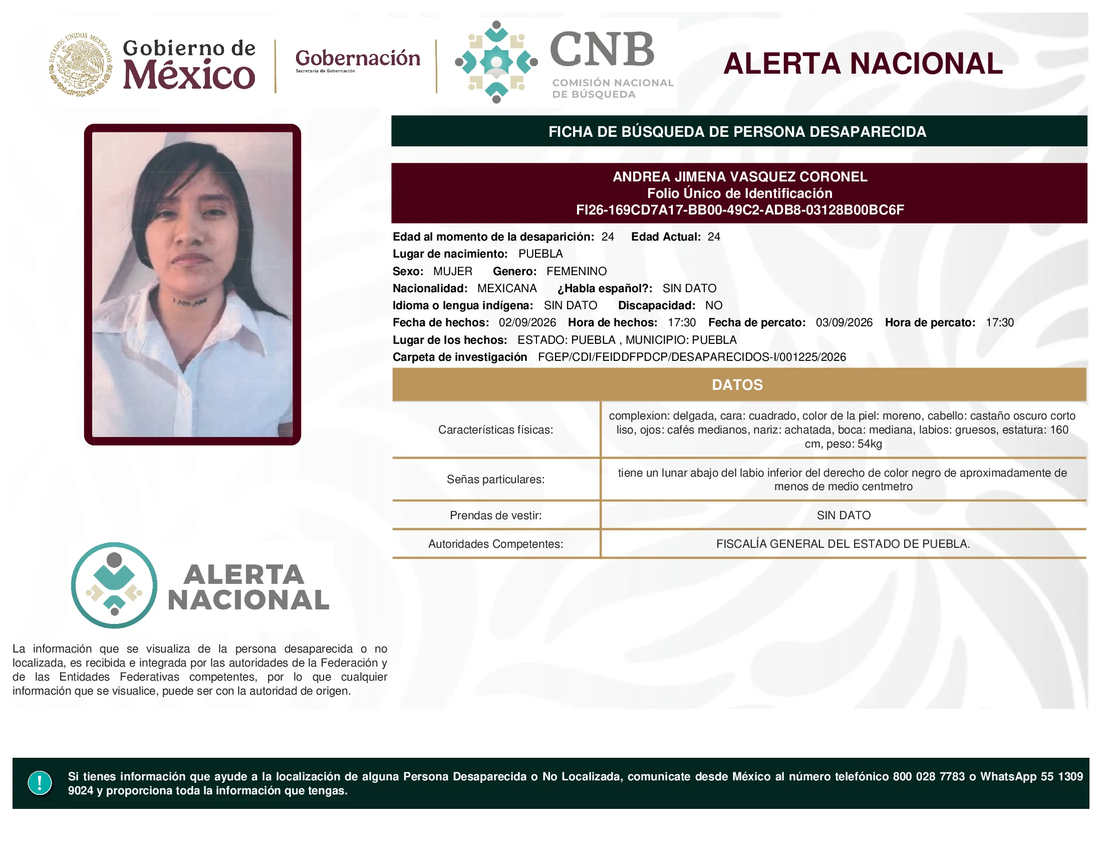 Andrea Jimena Vasquez Coronel