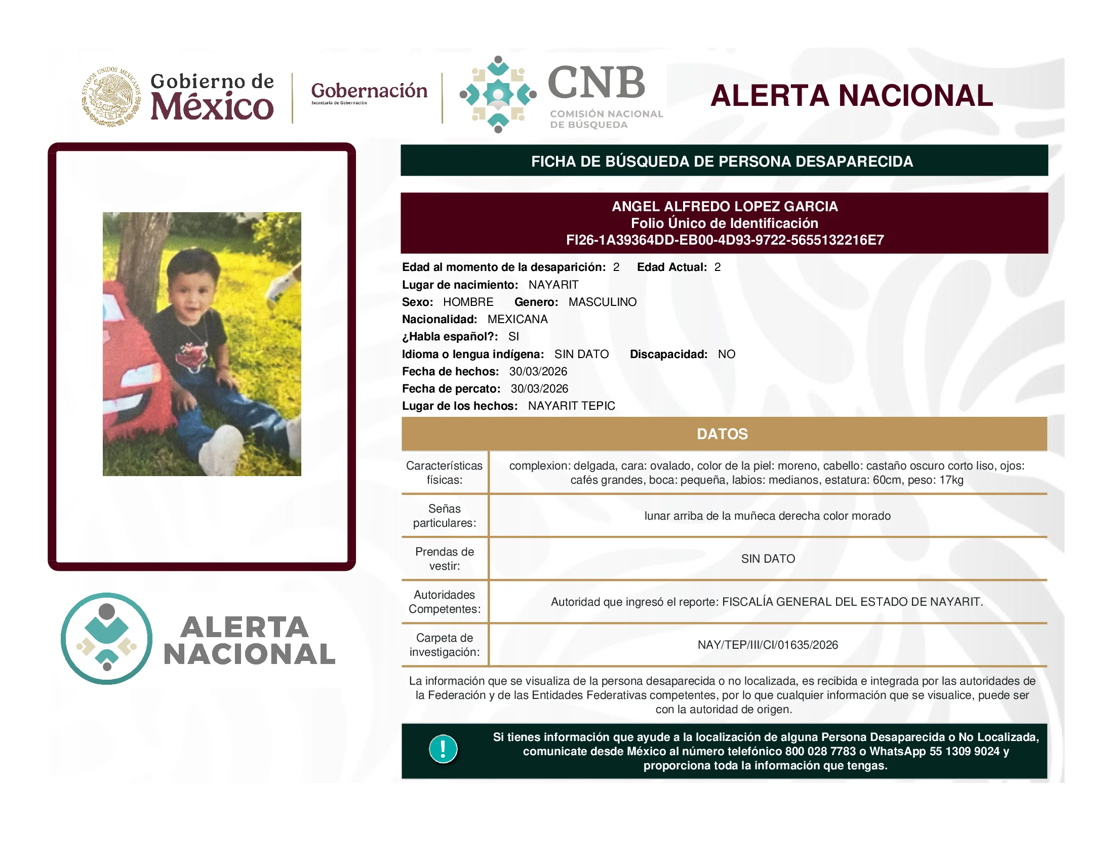 Angel Alfredo Lopez Garcia
