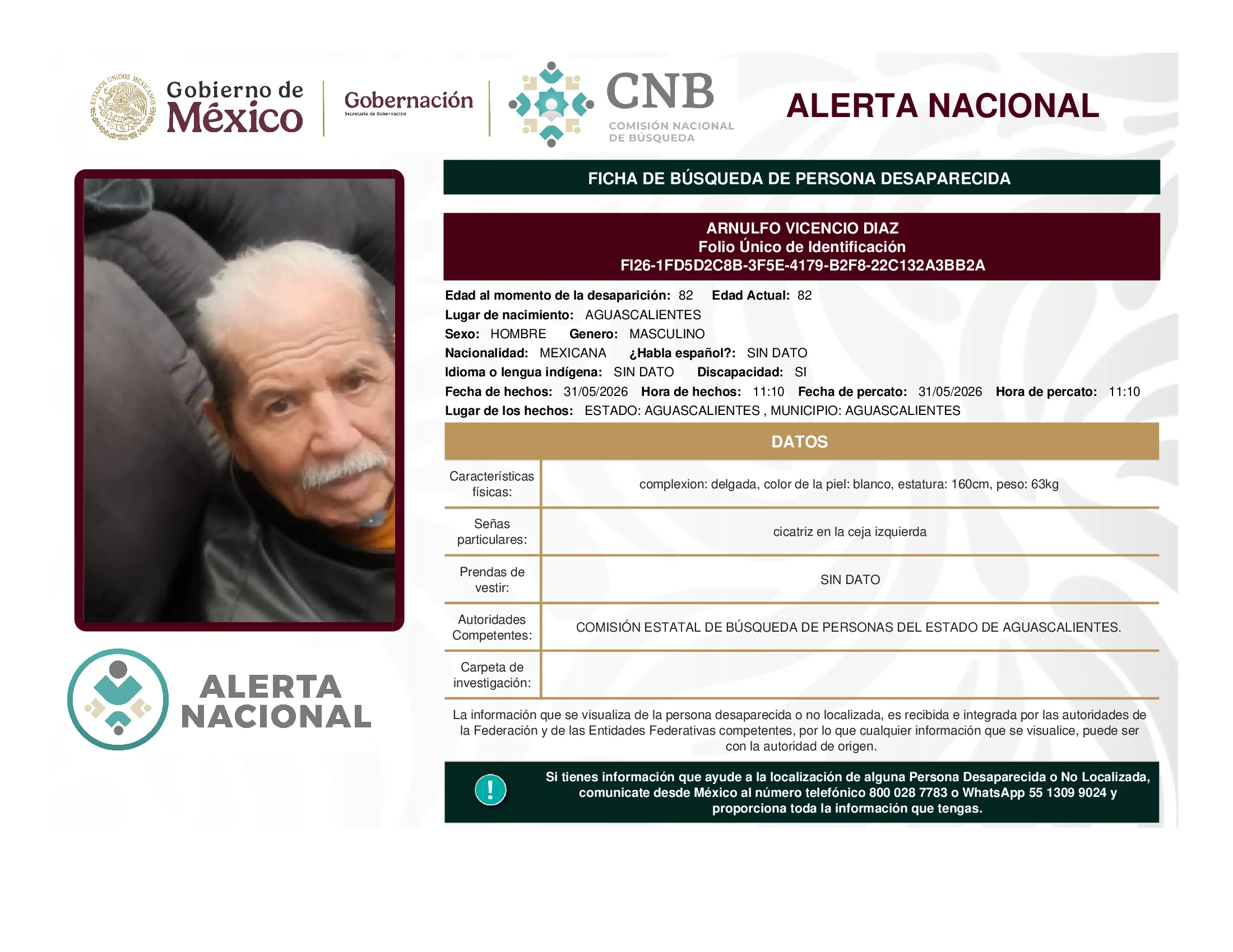 Arnulfo Vicencio Diaz