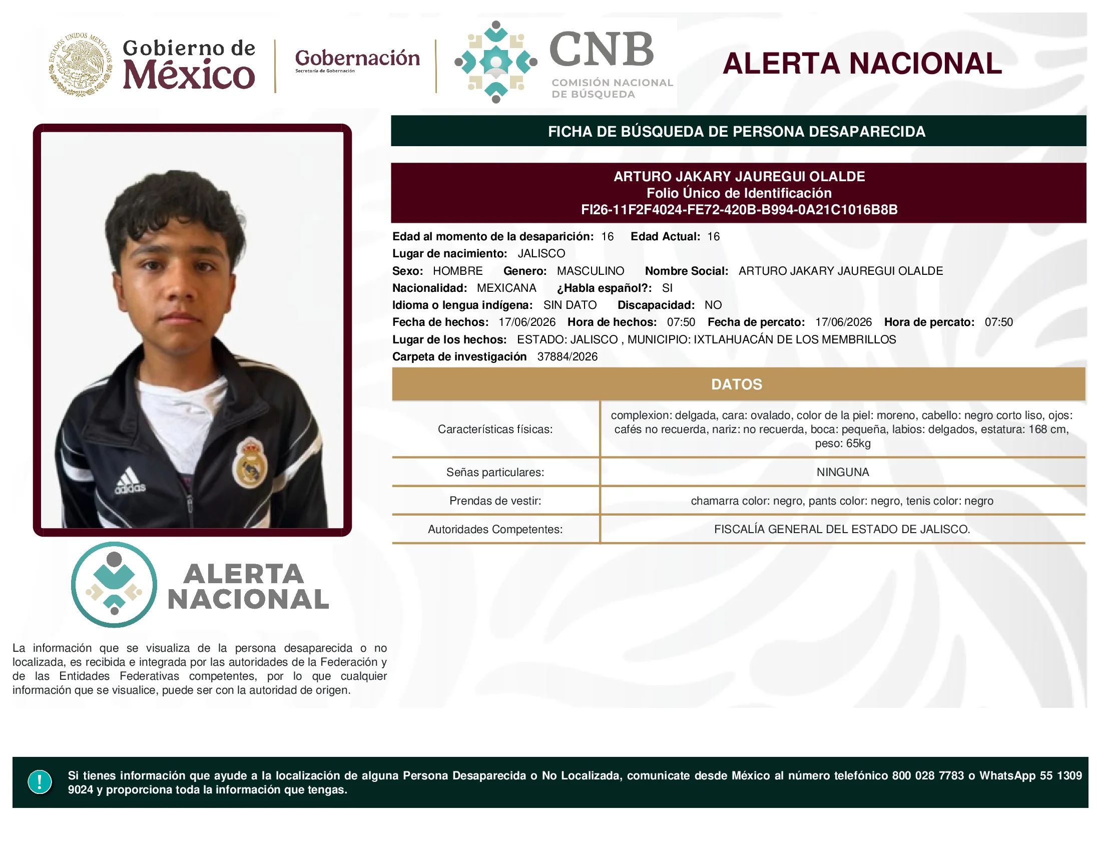 Arturo Jakary Jauregui Olalde