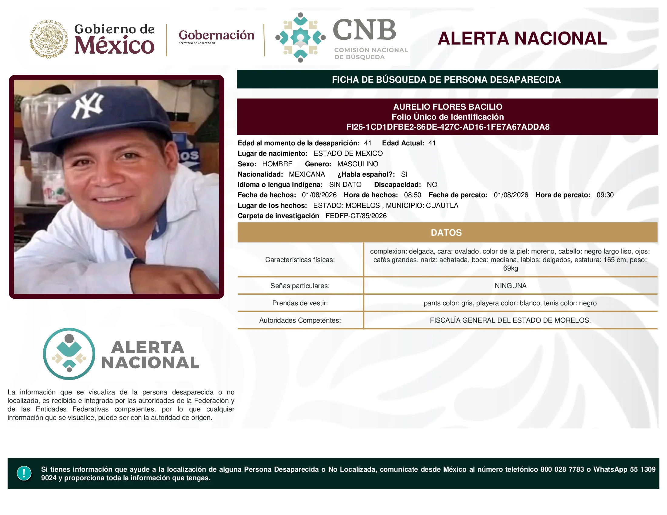 Aurelio Flores Bacilio