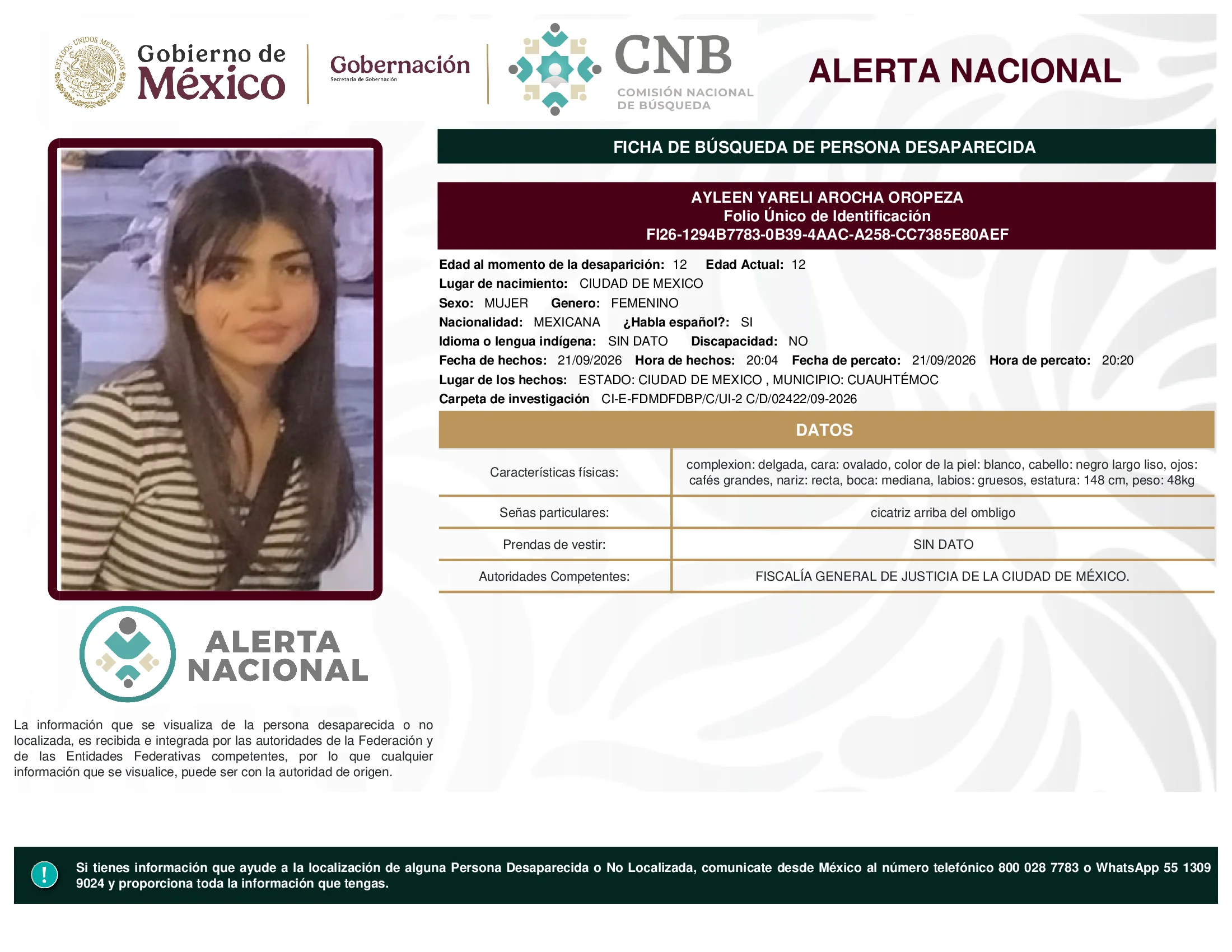 Ayleen Yareli Arocha Oropeza