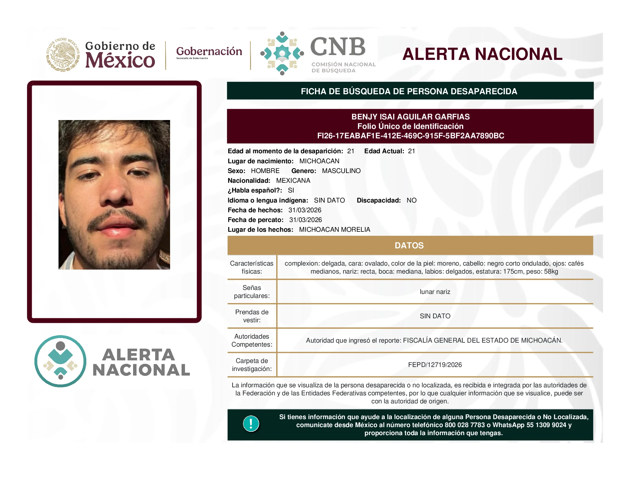 Benjy Isai Aguilar Garfias