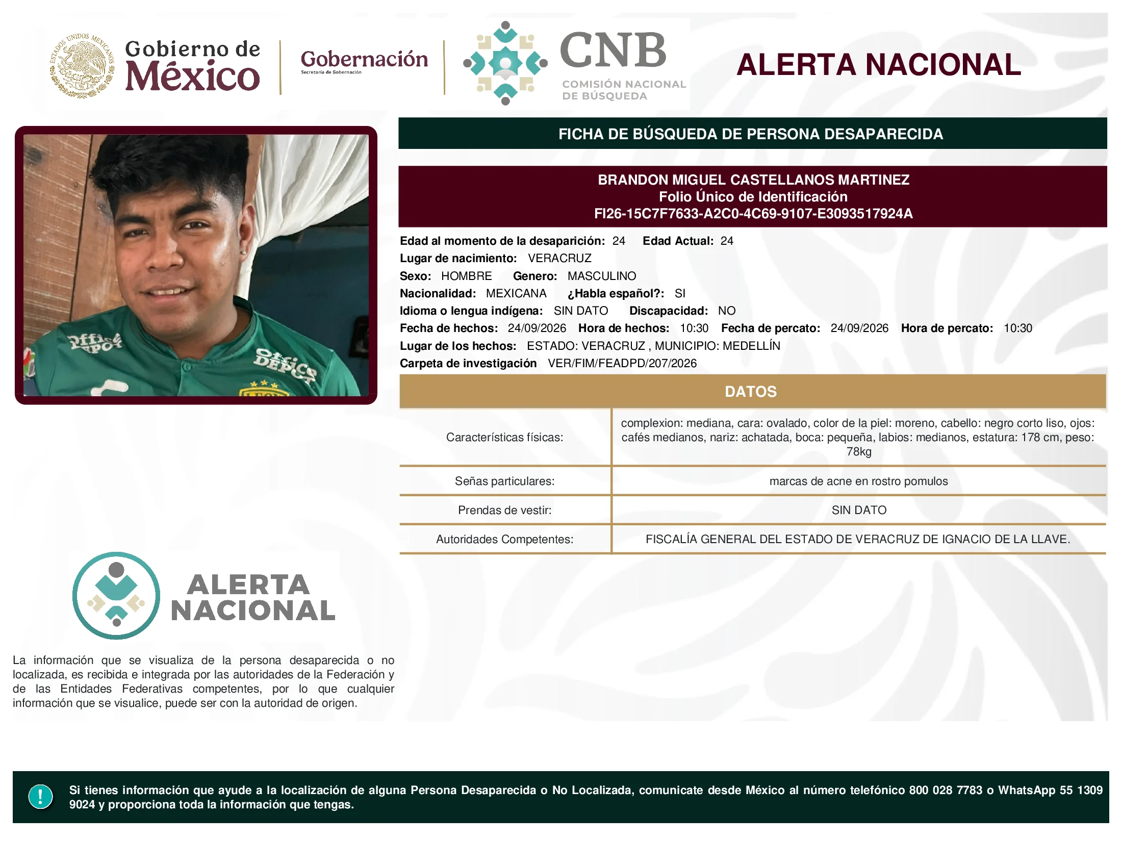 Brandon Miguel Castellanos Martinez