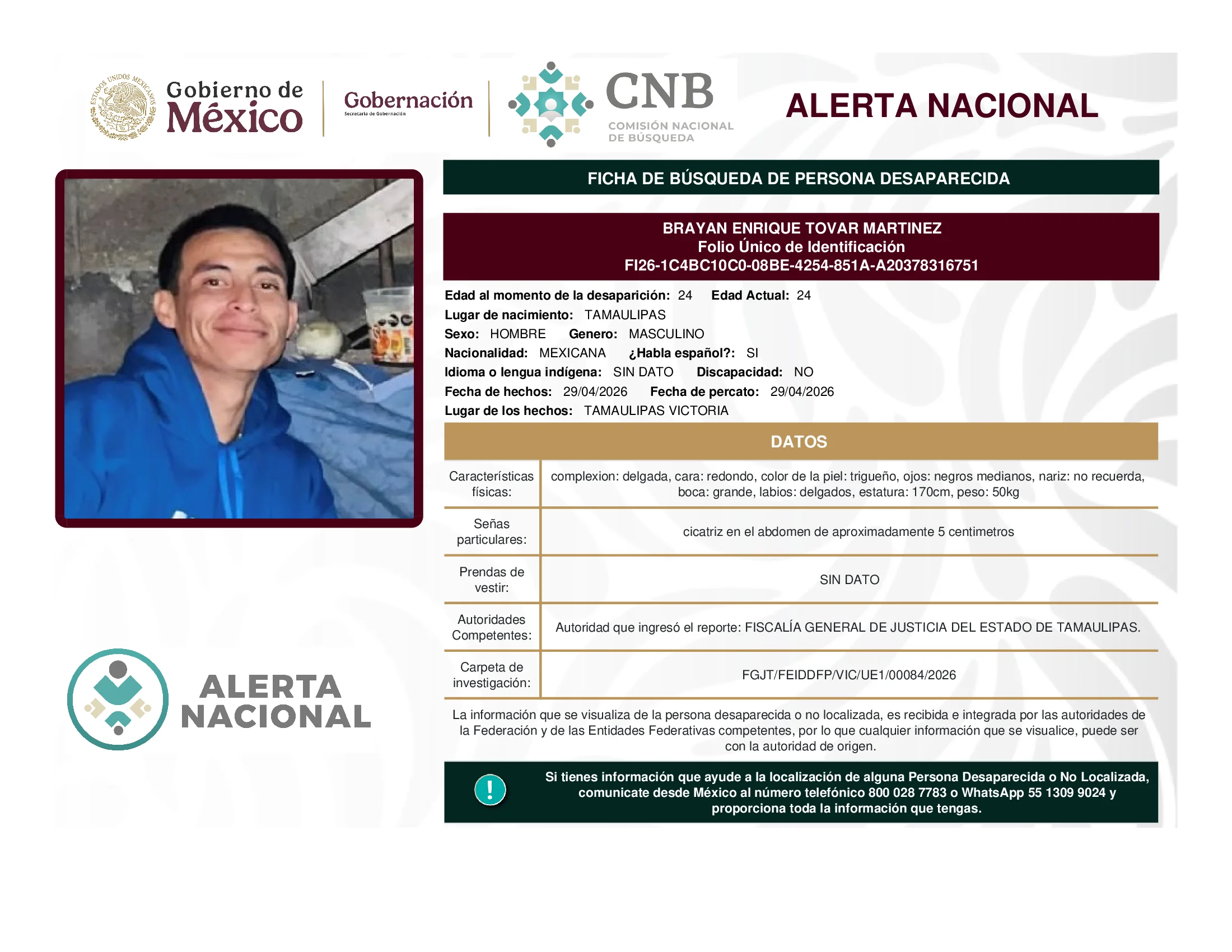 Brayan Enrique Tovar Martinez
