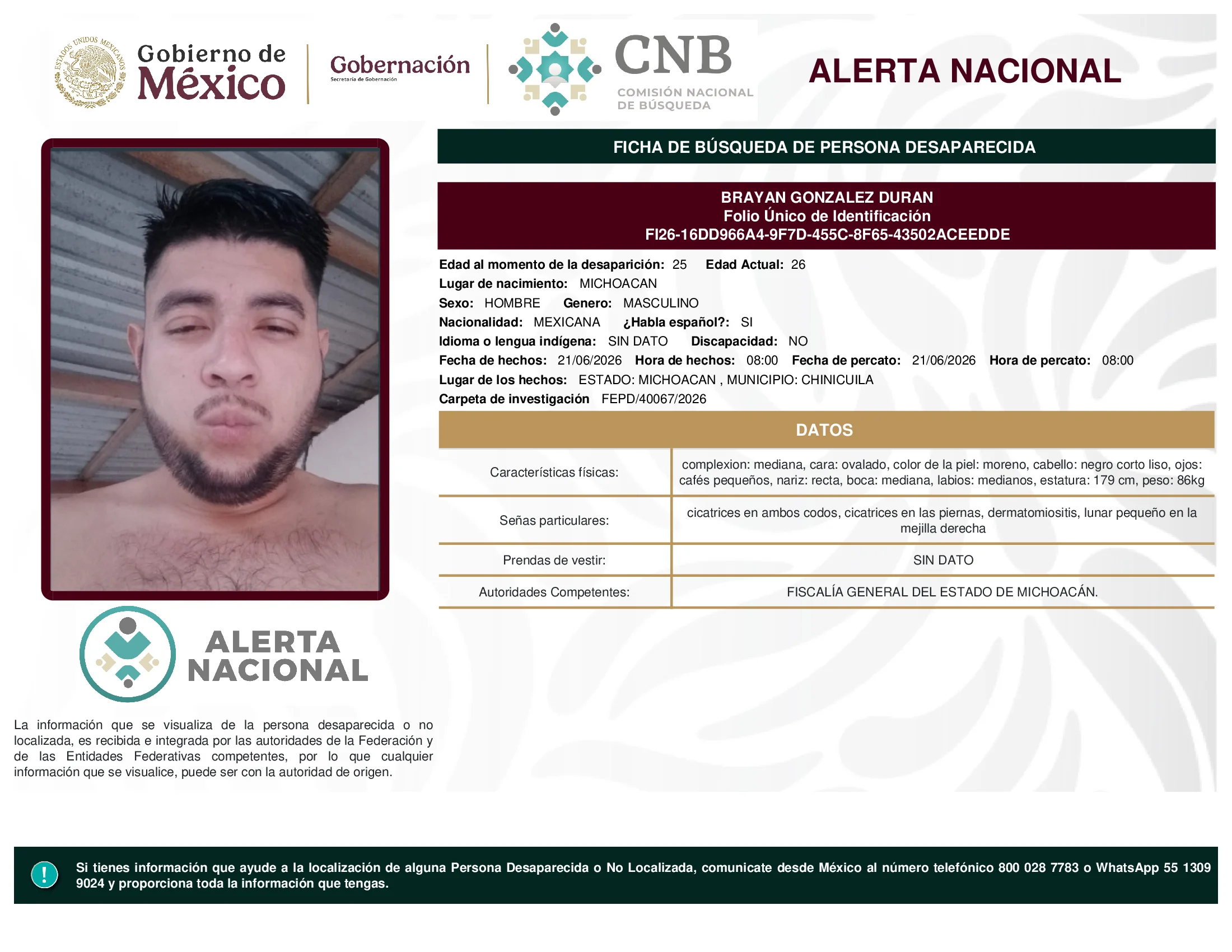 Brayan Gonzalez Duran