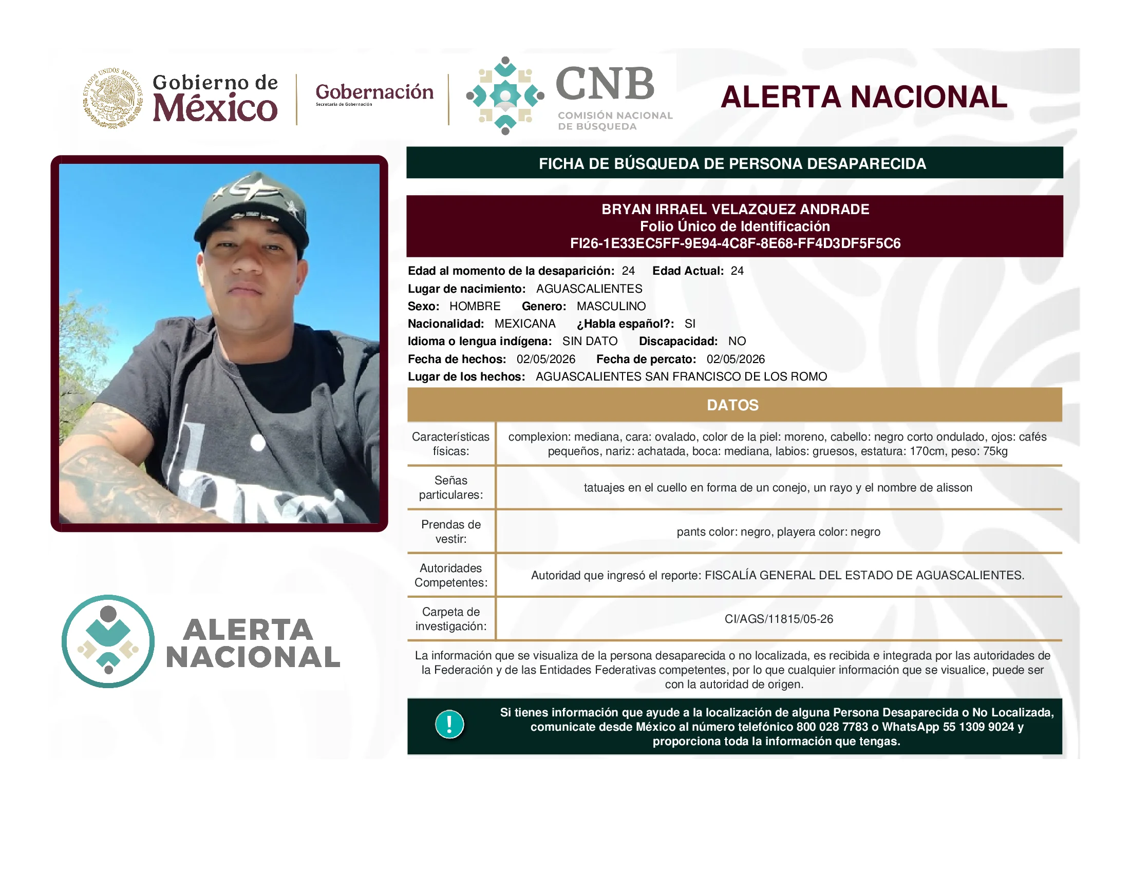 Bryan Irrael Velazquez Andrade