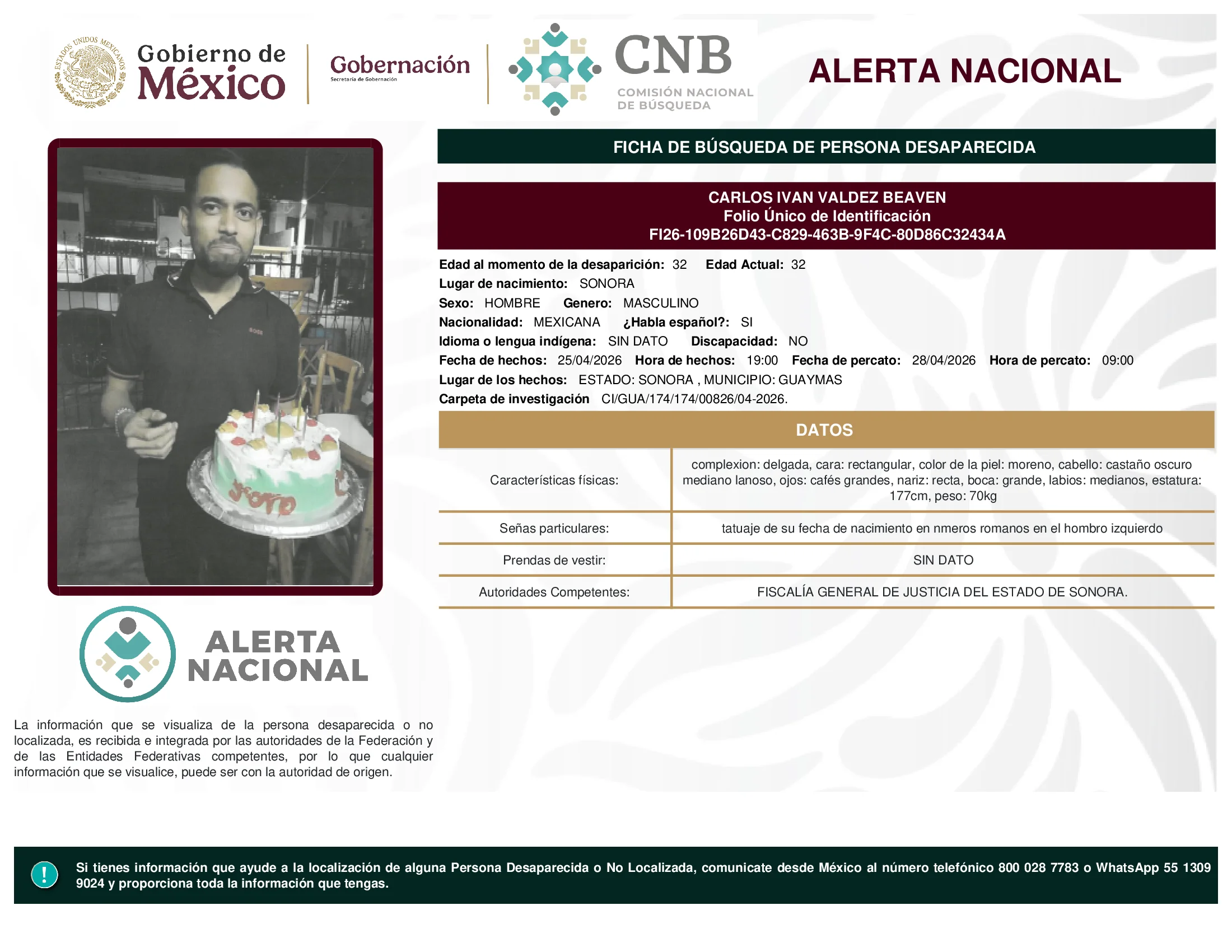 Carlos Ivan Valdez Beaven