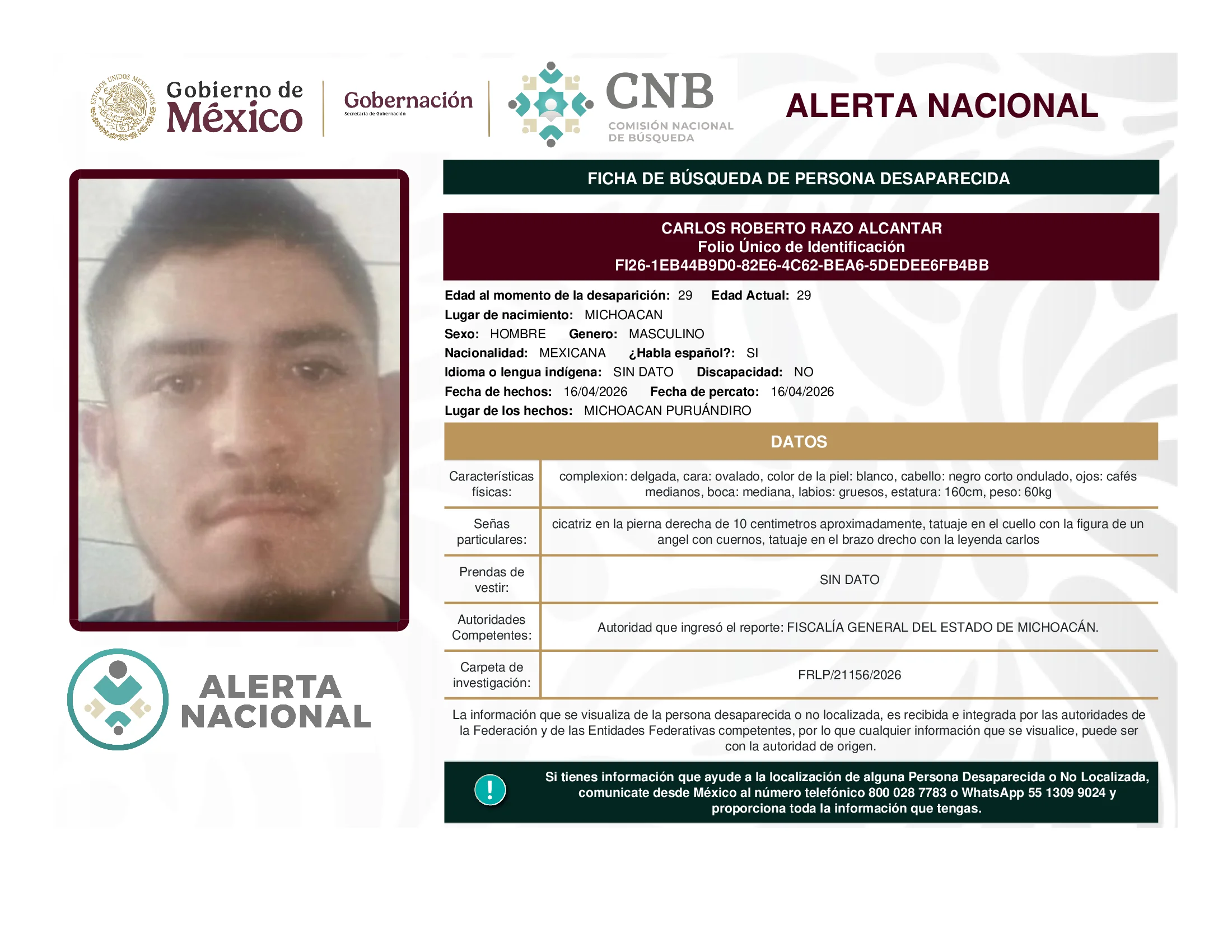 Carlos Roberto Razo Alcantar