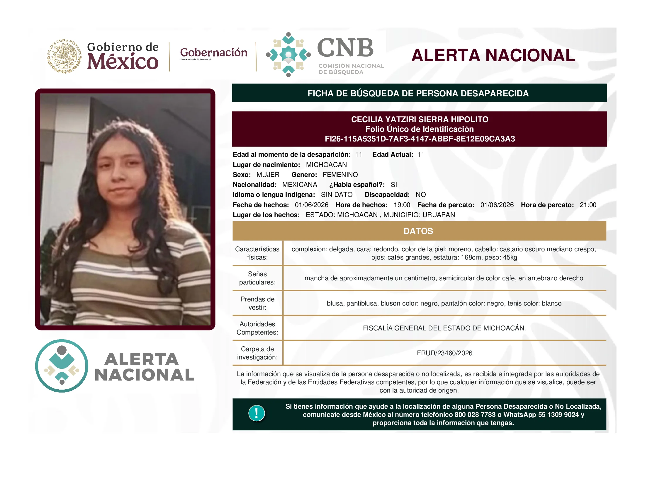 Cecilia Yatziri Sierra Hipolito