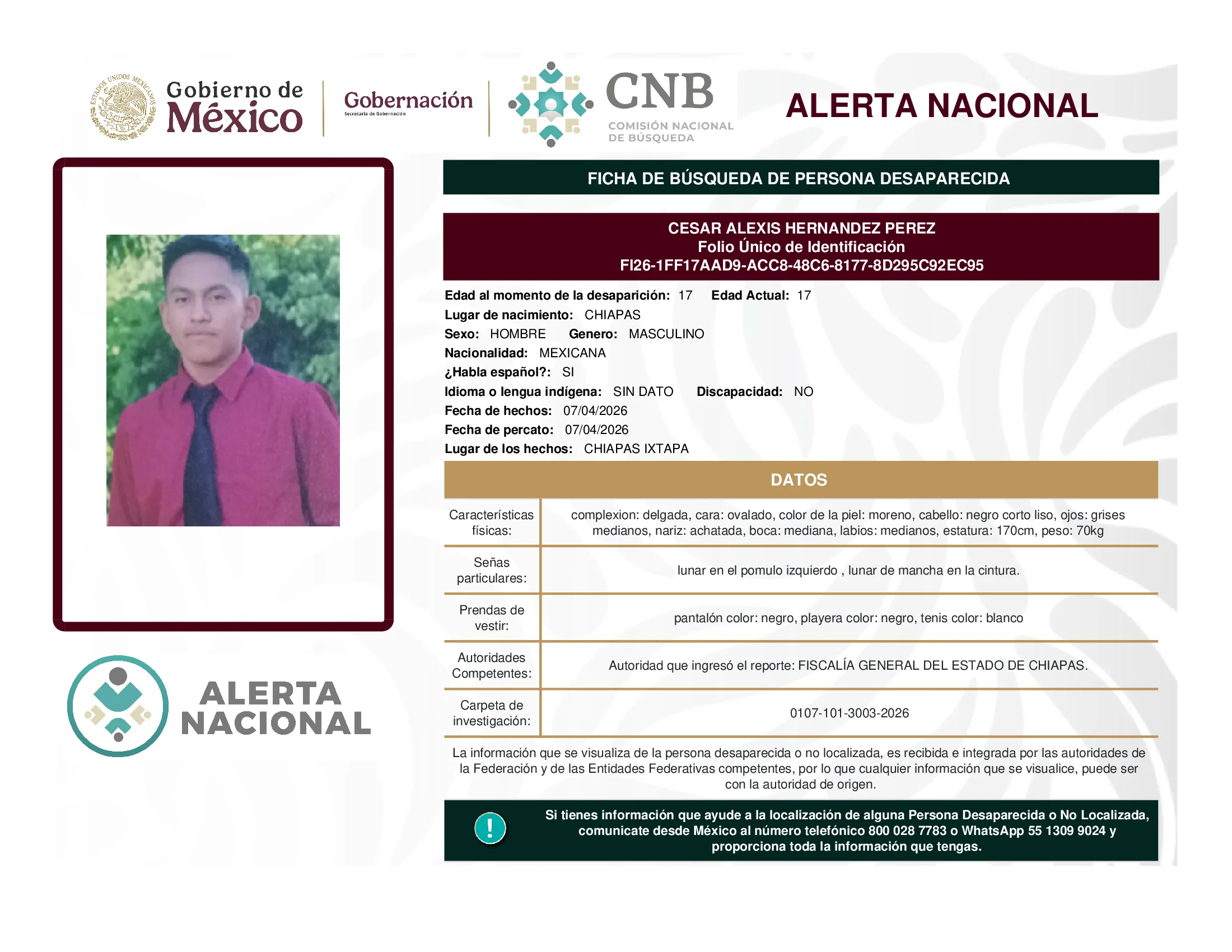 Cesar Alexis Hernandez Perez