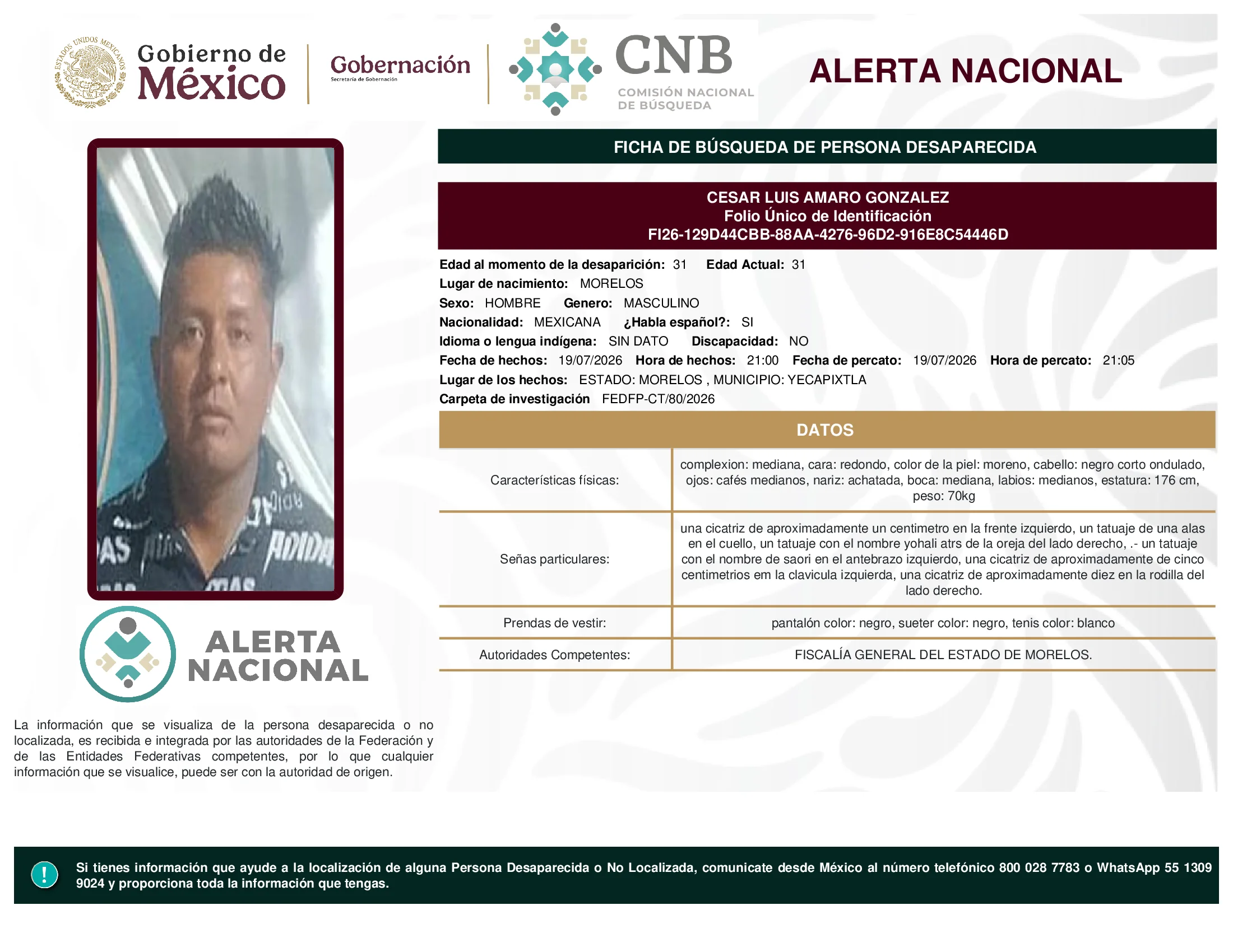 Cesar Luis Amaro Gonzalez