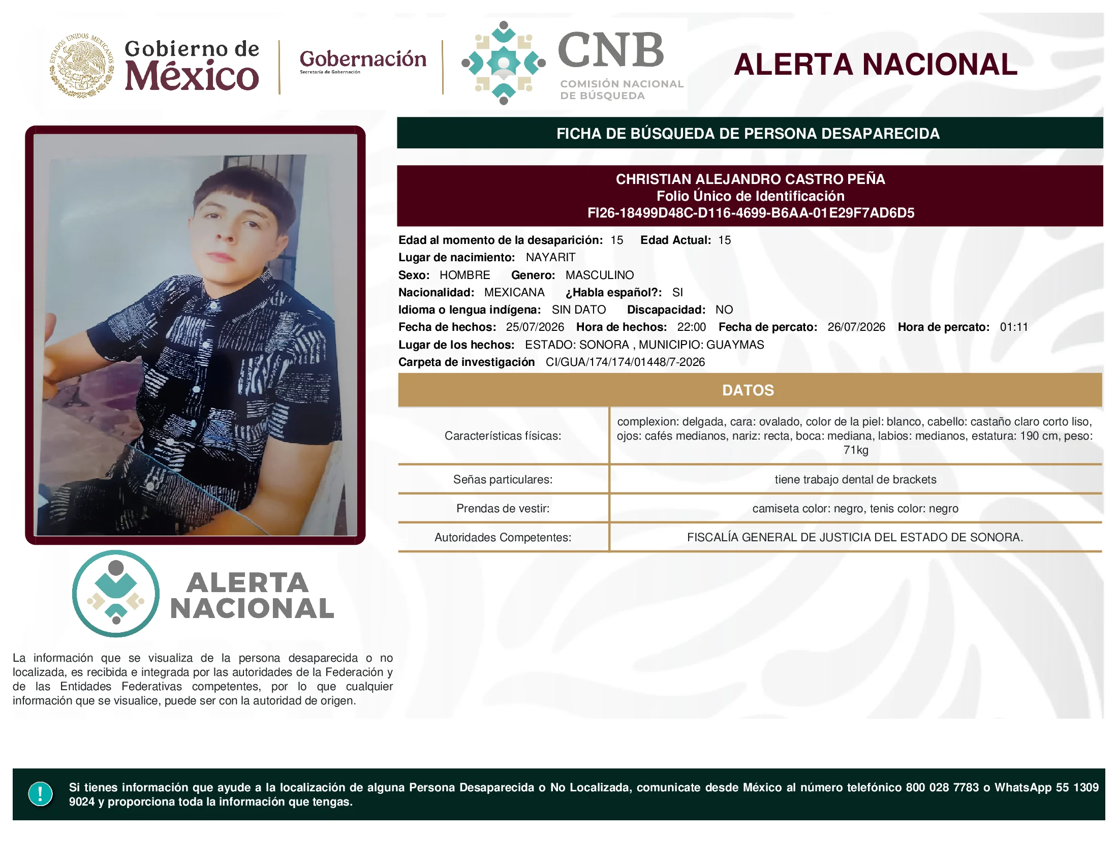 Christian Alejandro Castro Peña