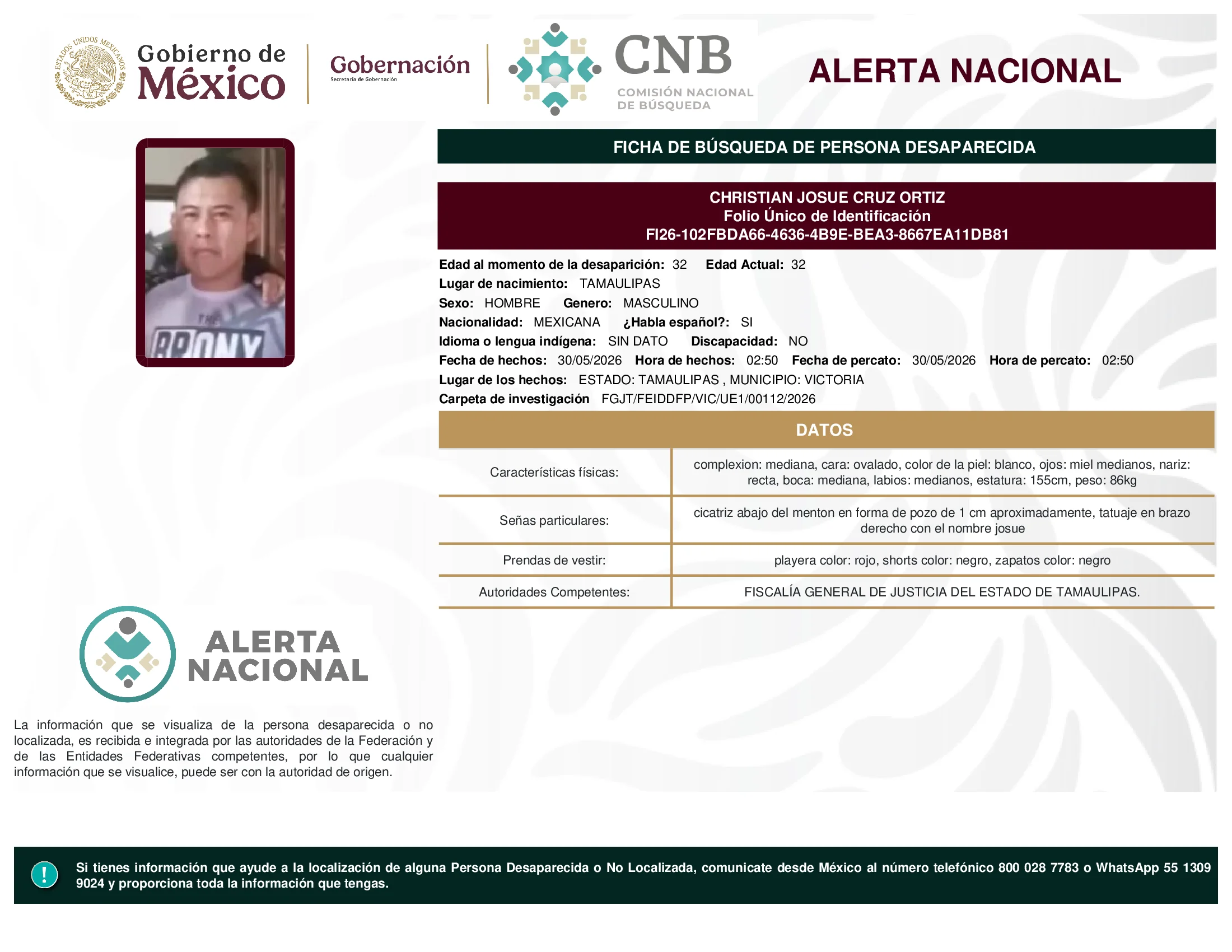 Christian Josue Cruz Ortiz