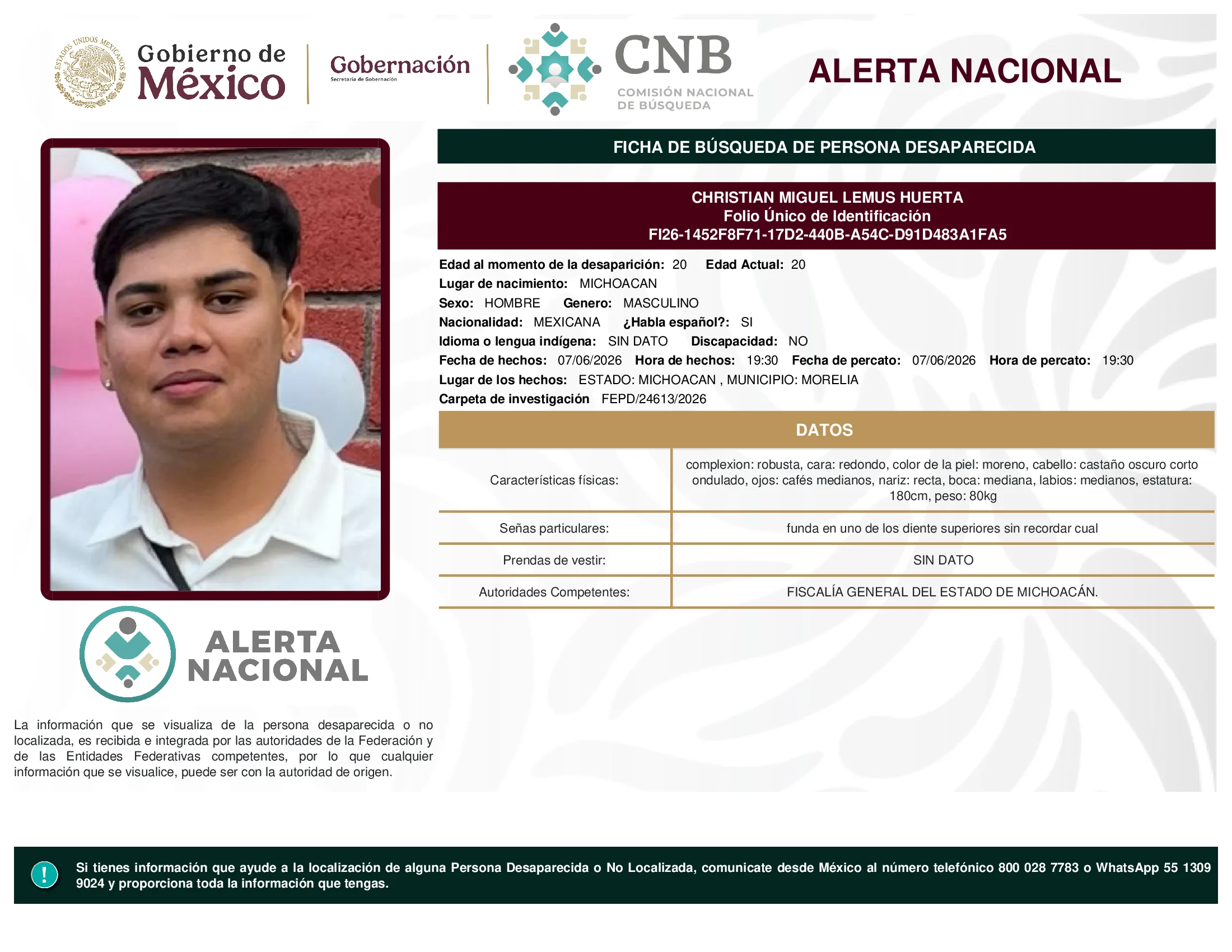Christian Miguel Lemus Huerta