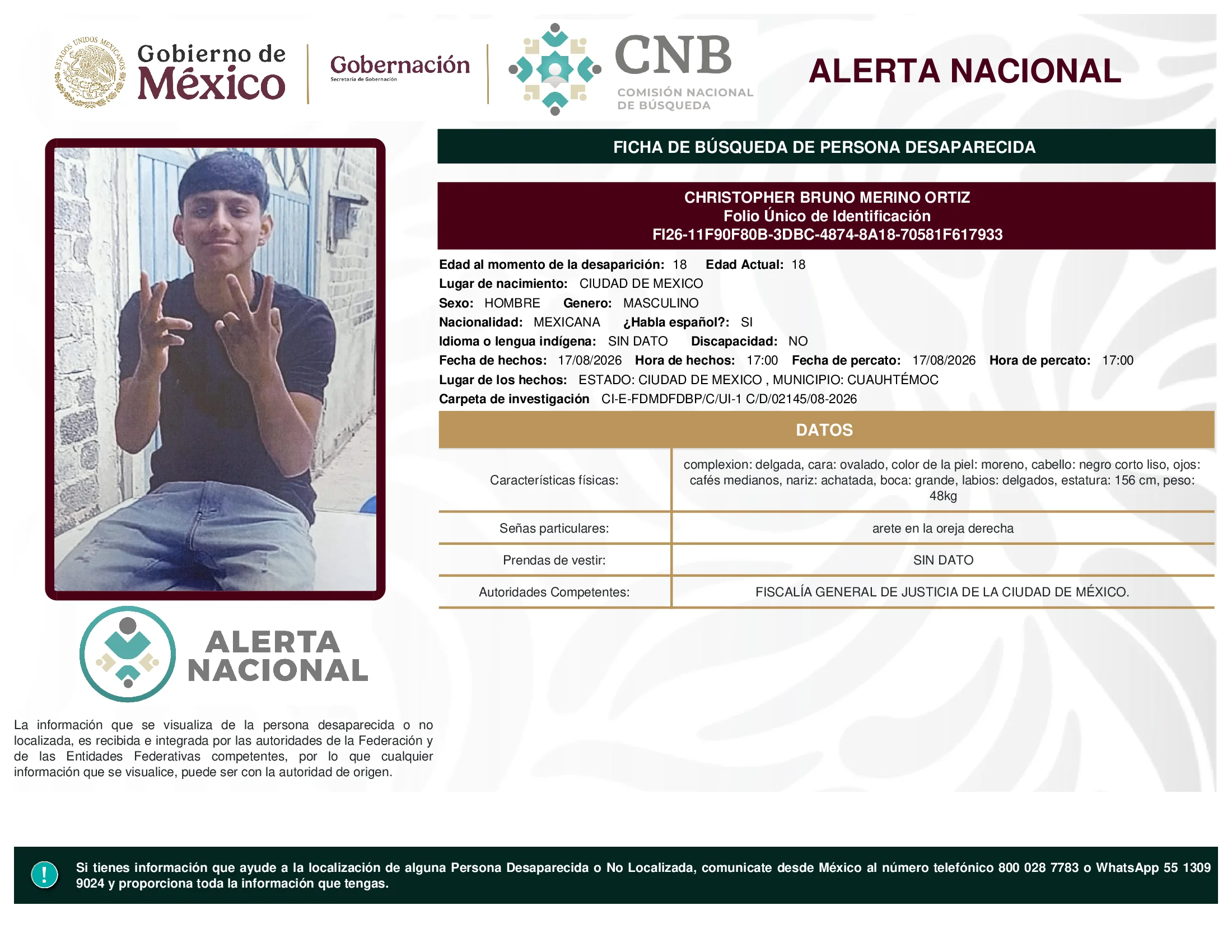 Christopher Bruno Merino Ortiz