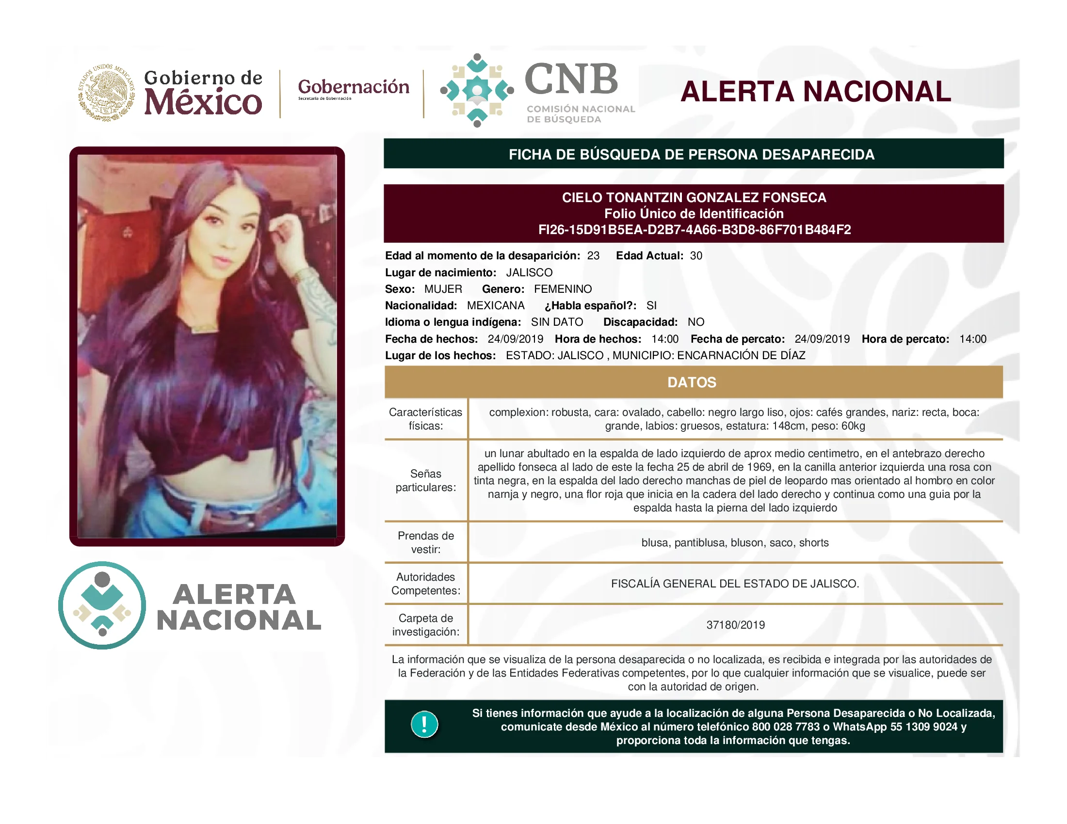 Cielo Tonantzin Gonzalez Fonseca