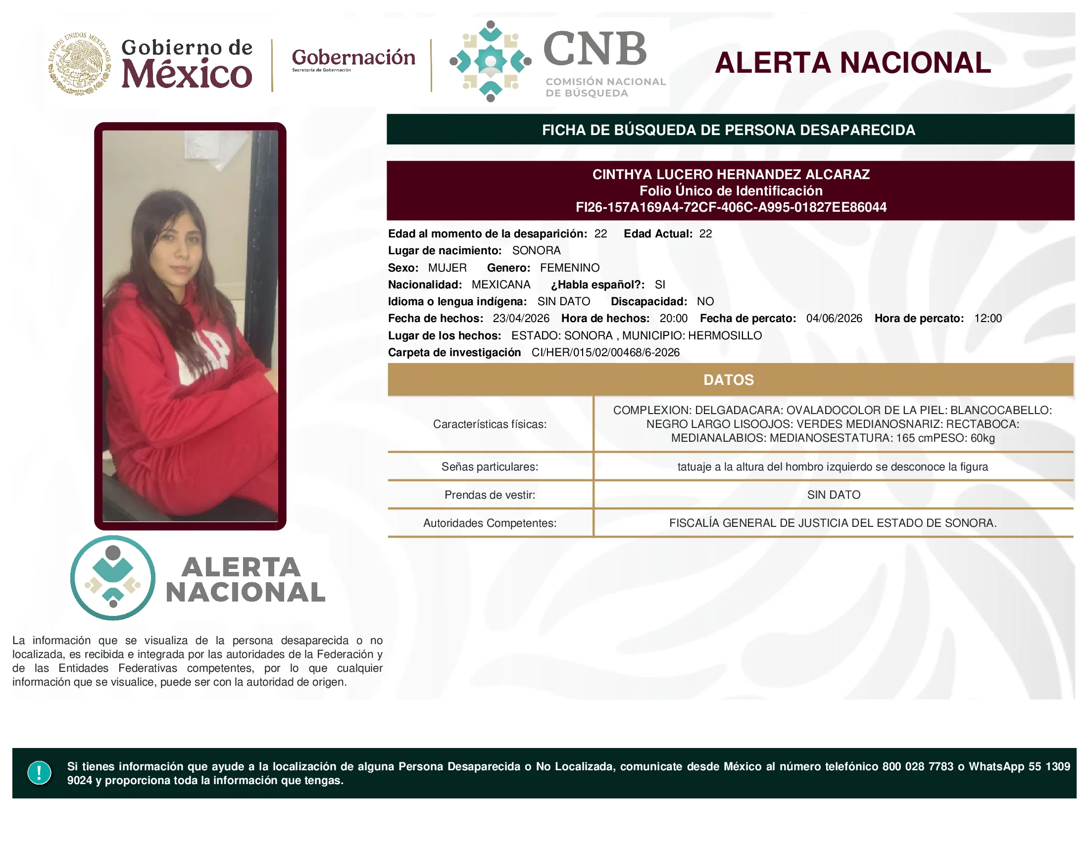 Cinthya Lucero Hernandez Alcaraz
