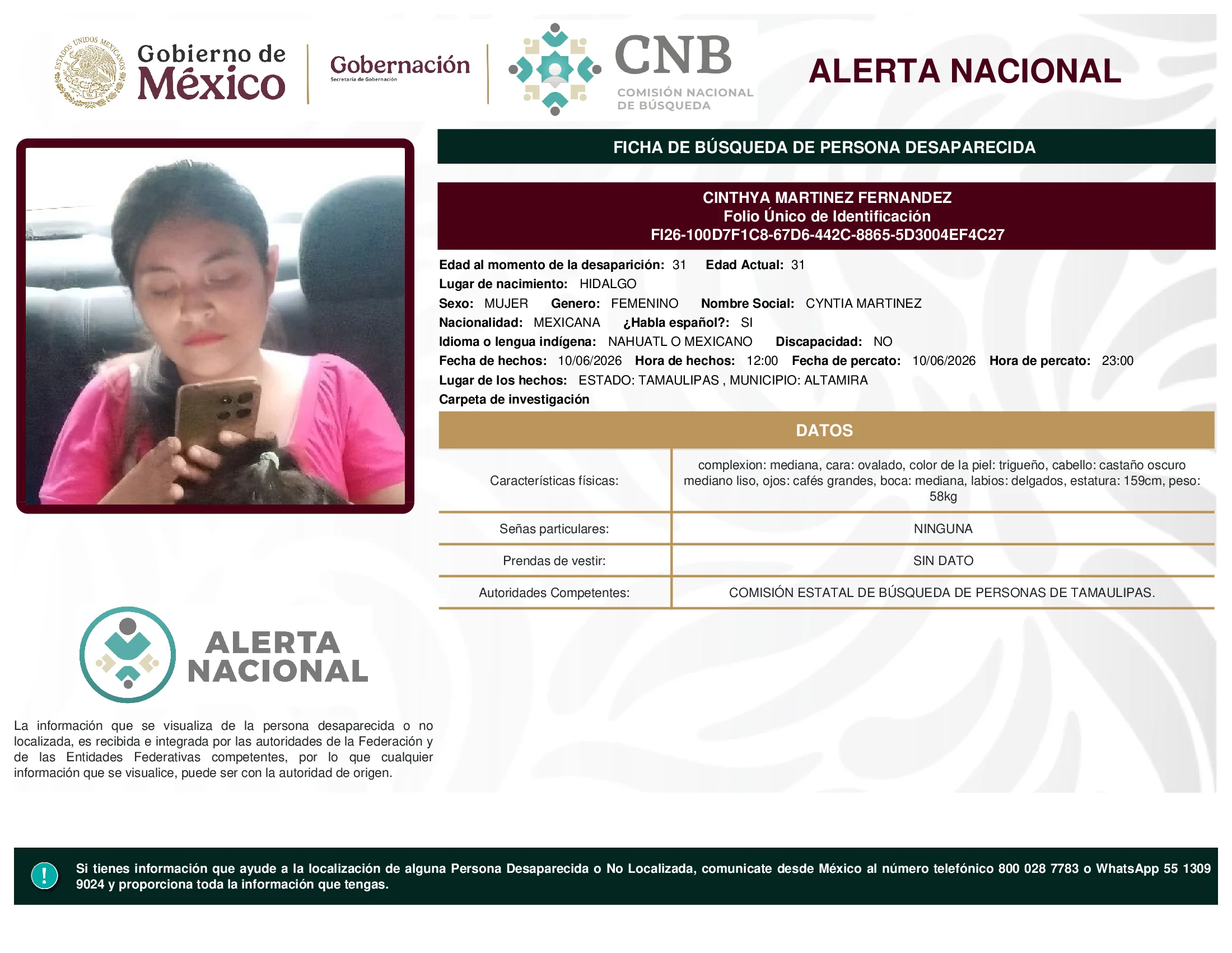 Cinthya Martinez Fernandez