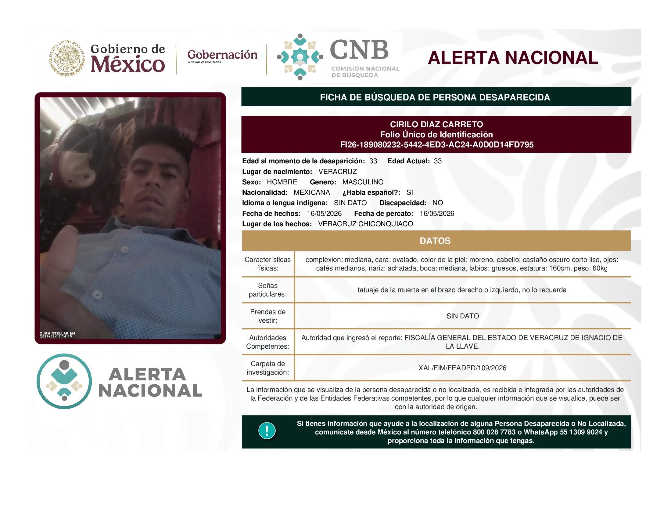 Cirilo Diaz Carreto