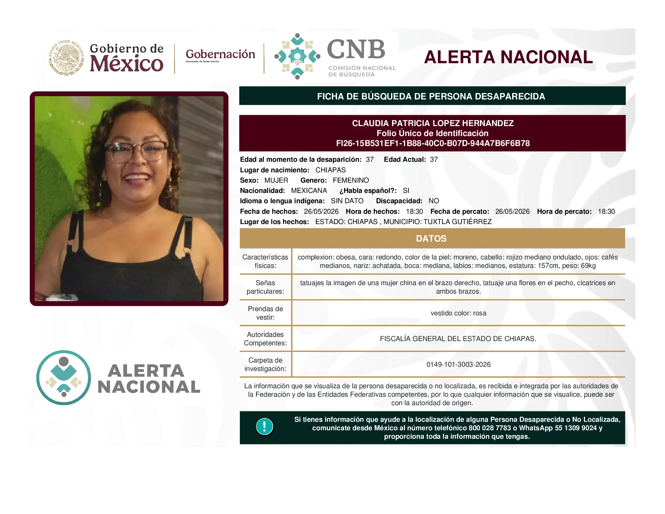 Claudia Patricia Lopez Hernandez