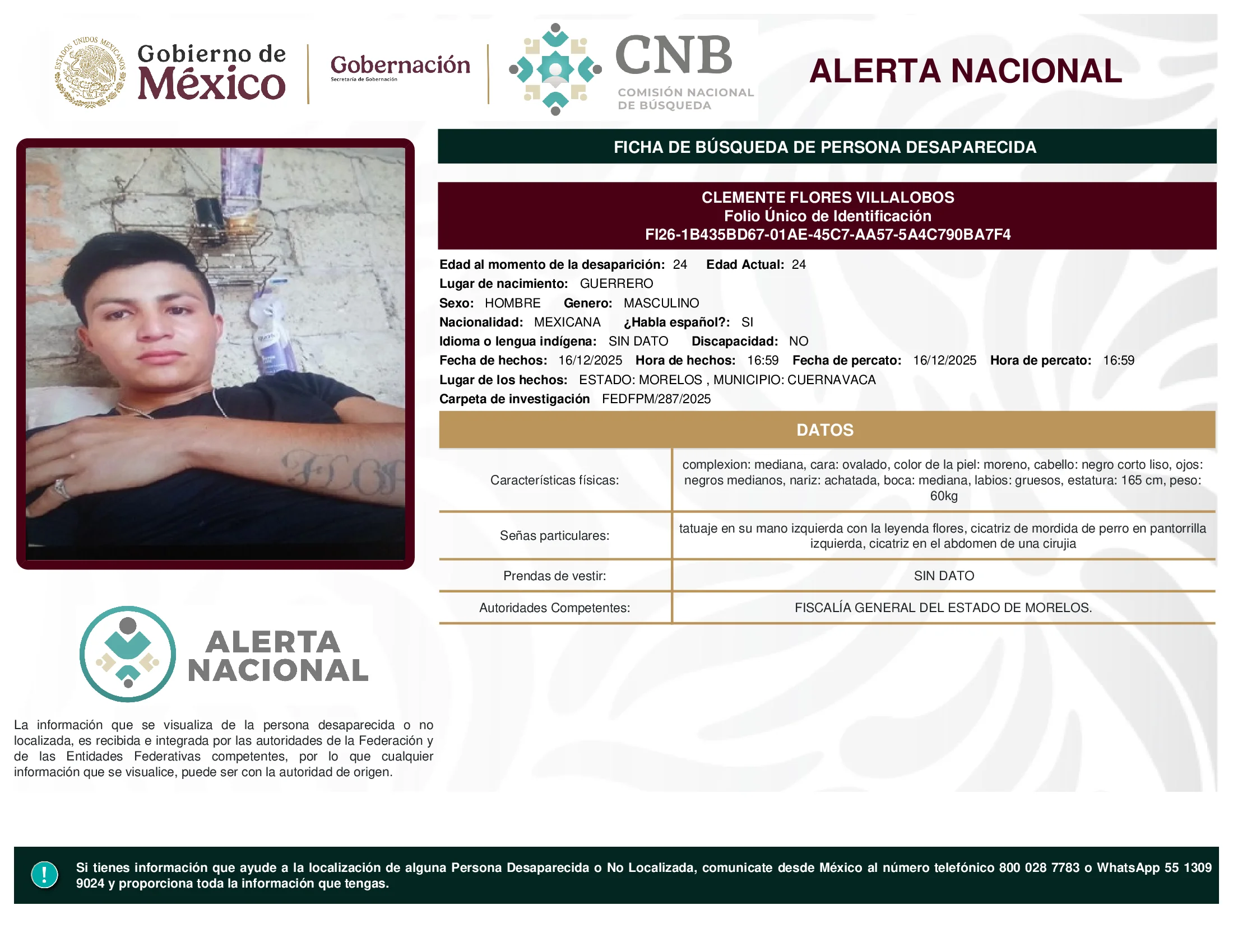 Clemente Flores Villalobos