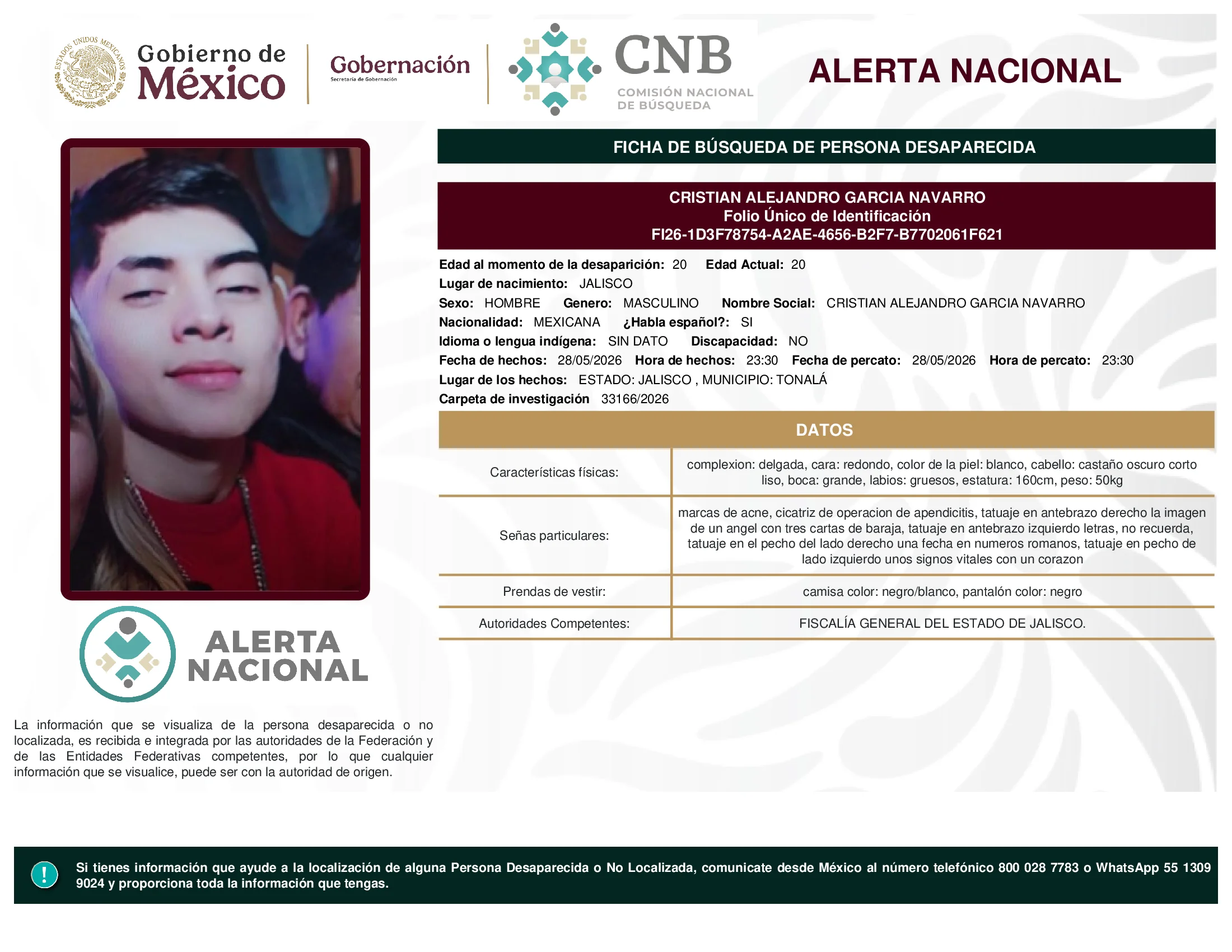 Cristian Alejandro Garcia Navarro