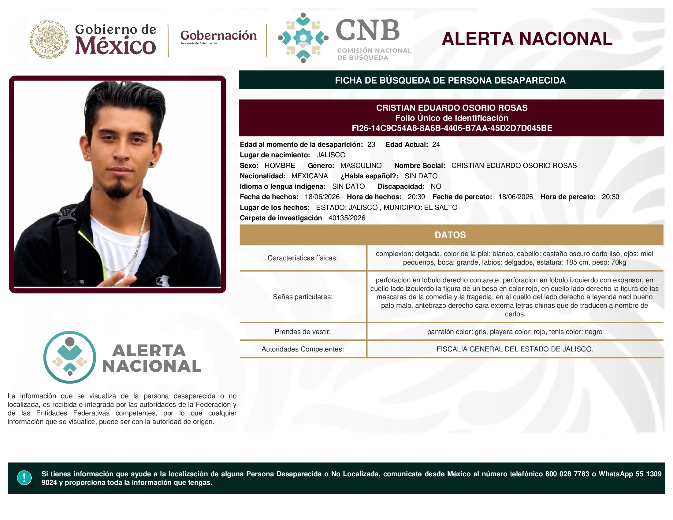 Cristian Eduardo Osorio Rosas
